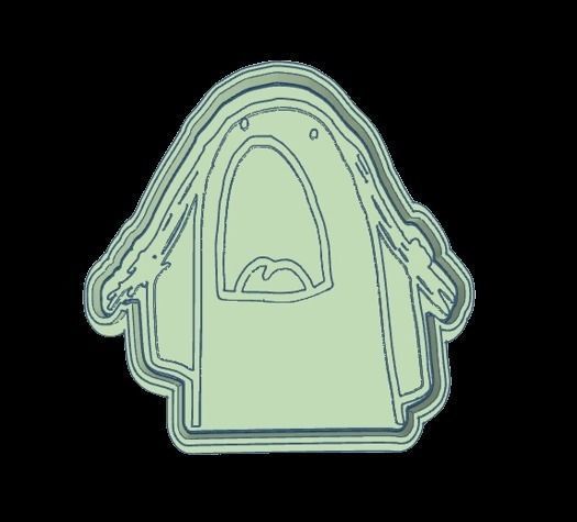 Set x 20 cortantes Flork Deformitos cookies 3D print model_6