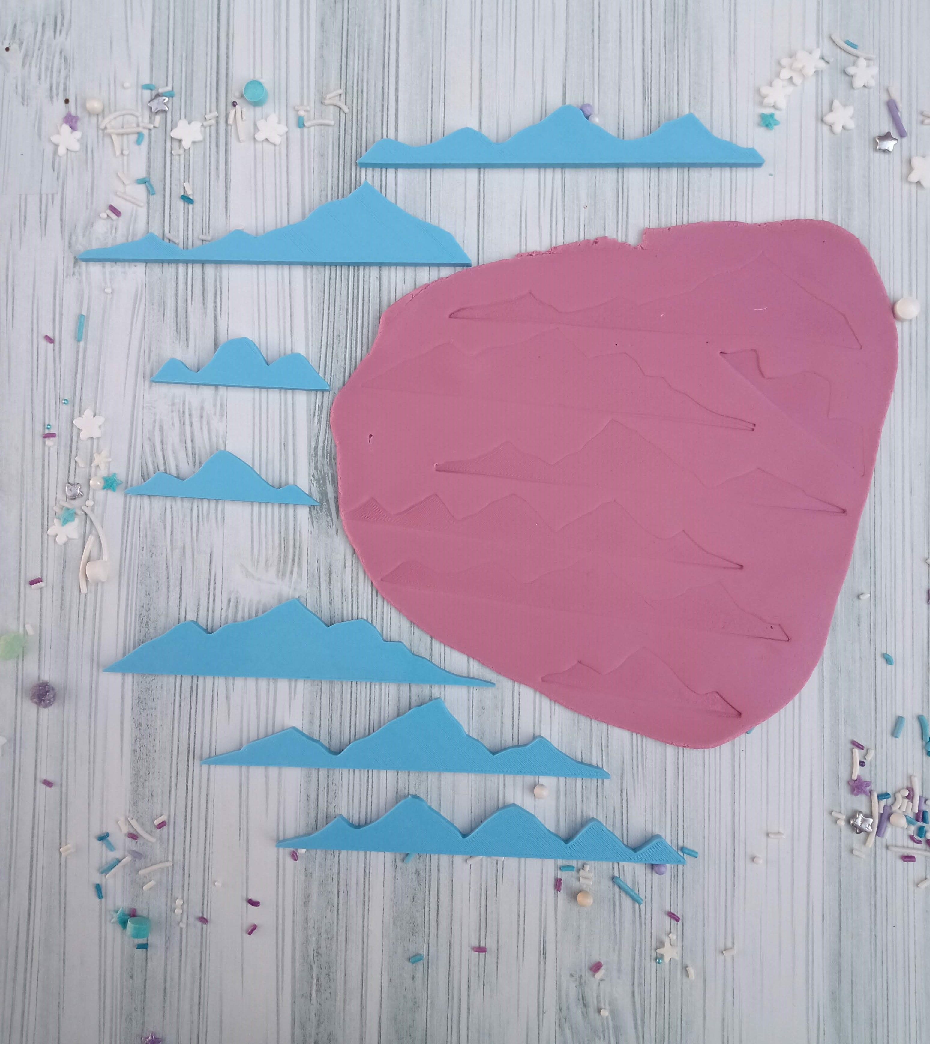 Combo x 12 sets sellos Stamp Pasta  3D print model_2