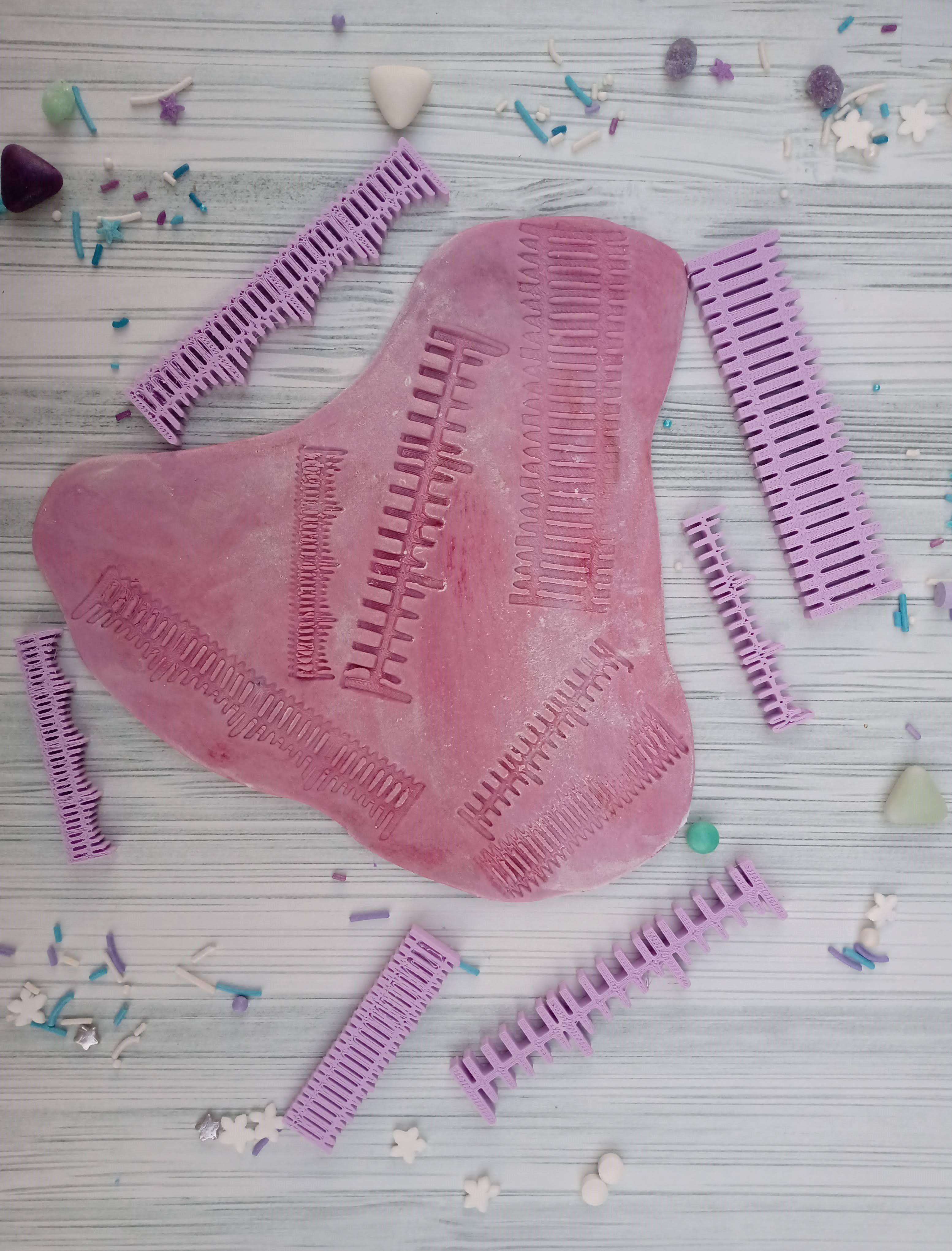 Combo 12 Set Sello Stamp Florales Boda Hojas Plantas 3D print model_1