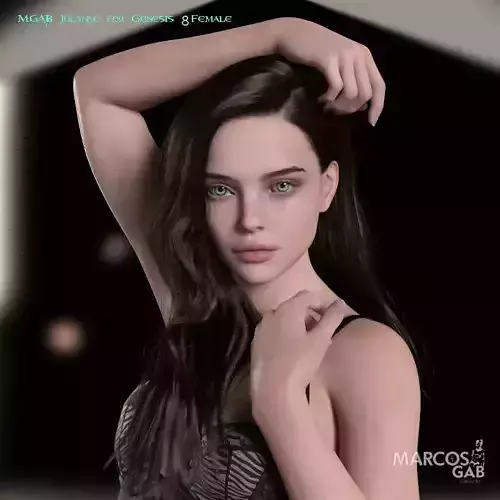 MGAB Jolynne for Genesis 8 Female 3D model