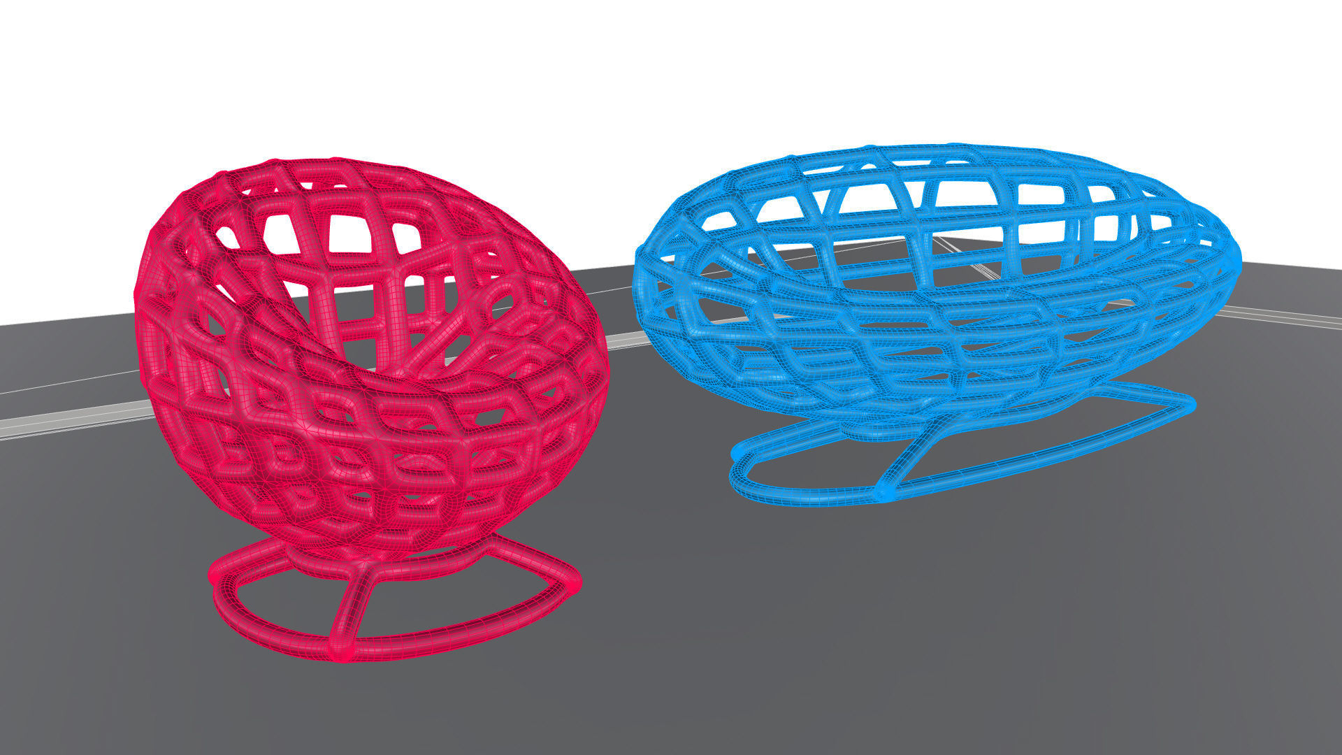 Skeleton Sofa and Couch 3D model_25