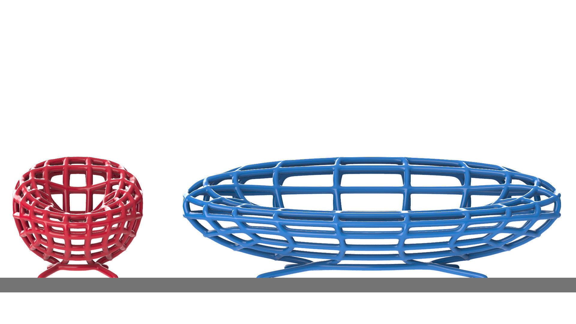 Skeleton Sofa and Couch 3D model_4