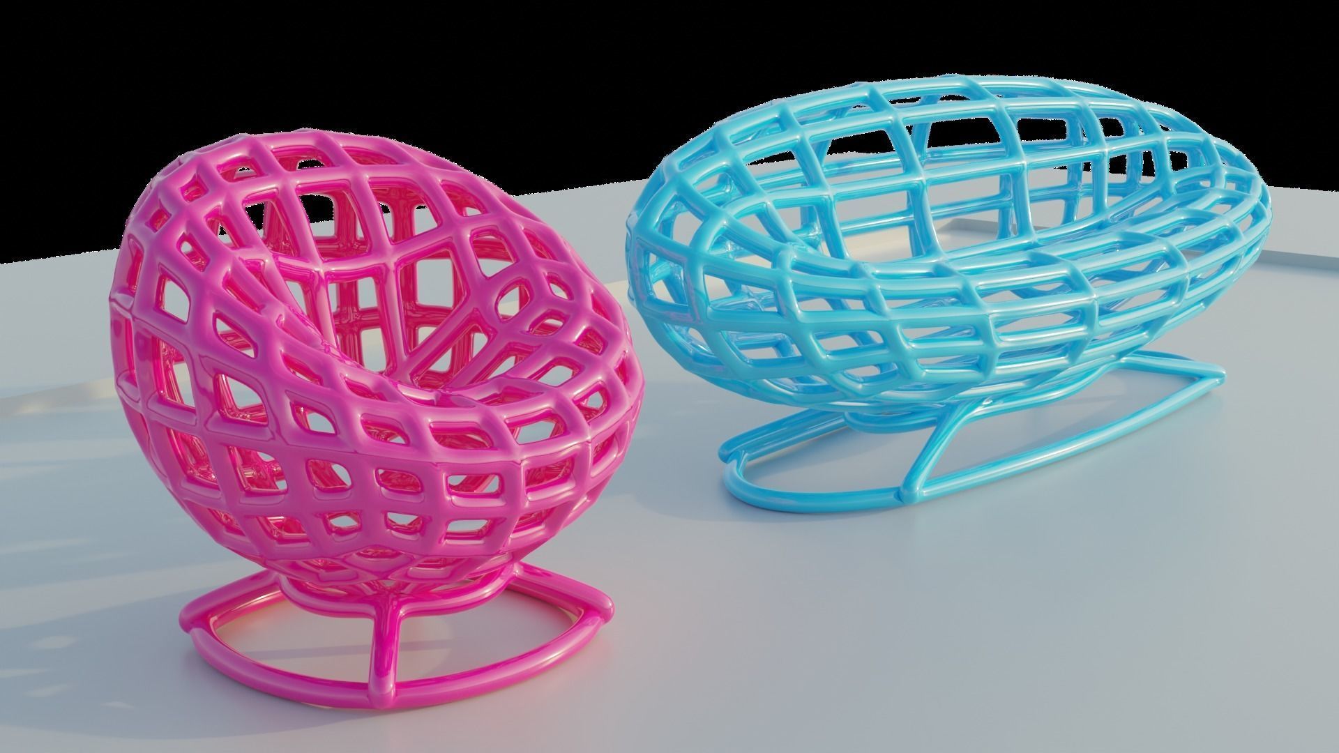 Skeleton Sofa and Couch 3D model_17