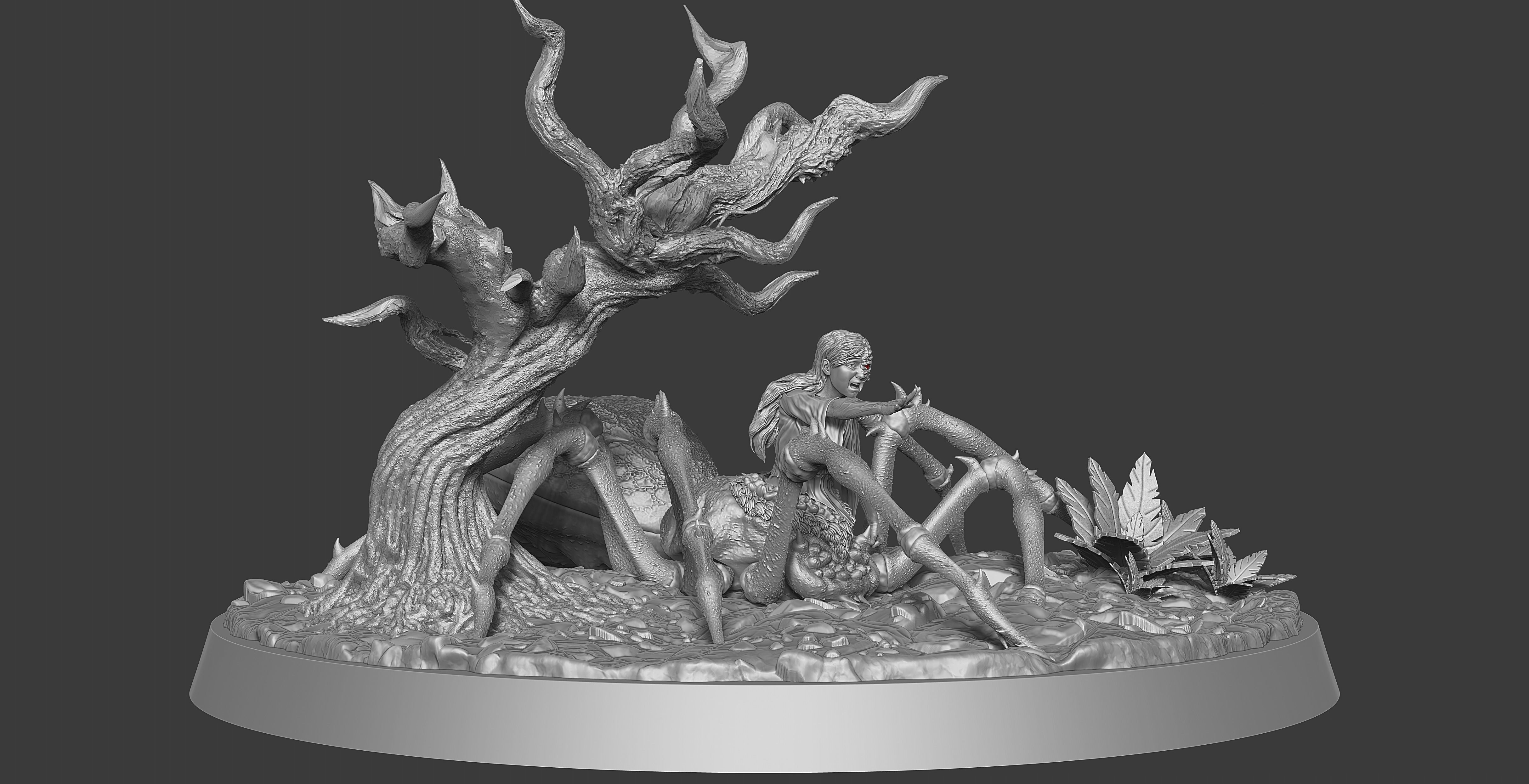 Arachne in Greek mythology collection 3D print model_2
