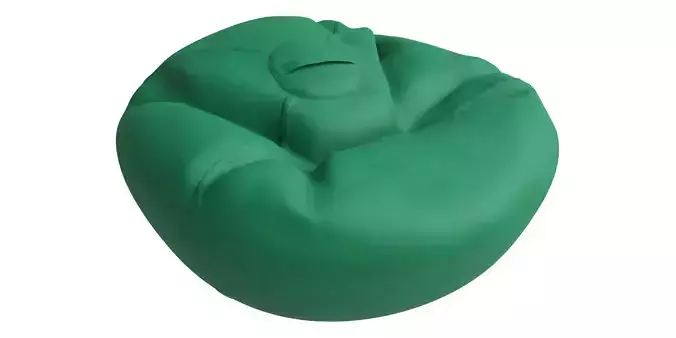 Large Green Bean Bag Chair
