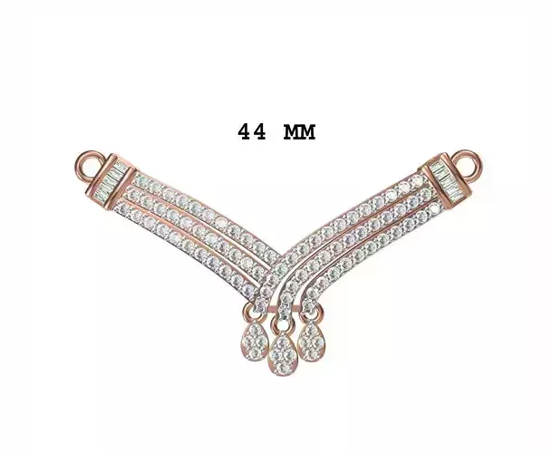 Women Necklace Pendant STL JCD Details