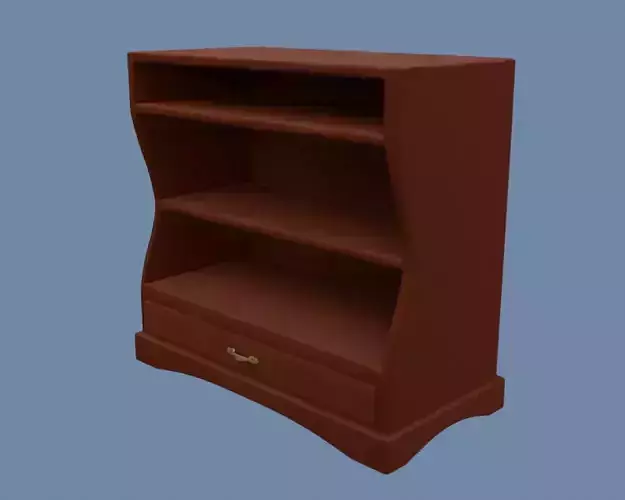 Wood Commode Dresser