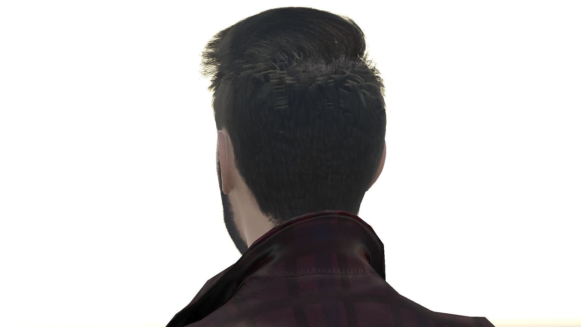 Ryan Reynolds  Low-poly 3D model_16