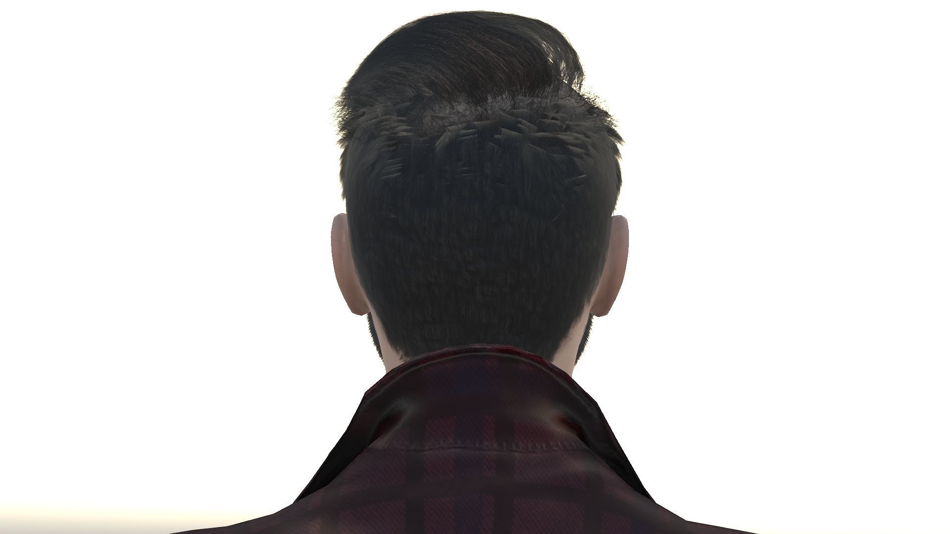 Ryan Reynolds  Low-poly 3D model_15