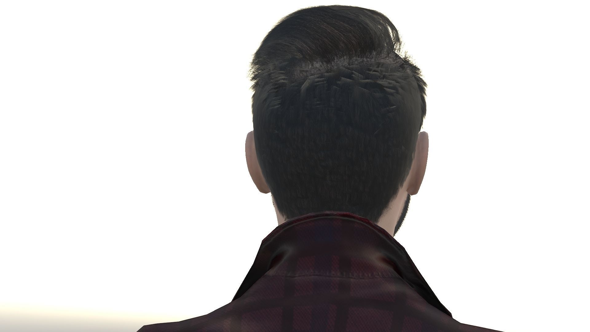 Ryan Reynolds  Low-poly 3D model_14