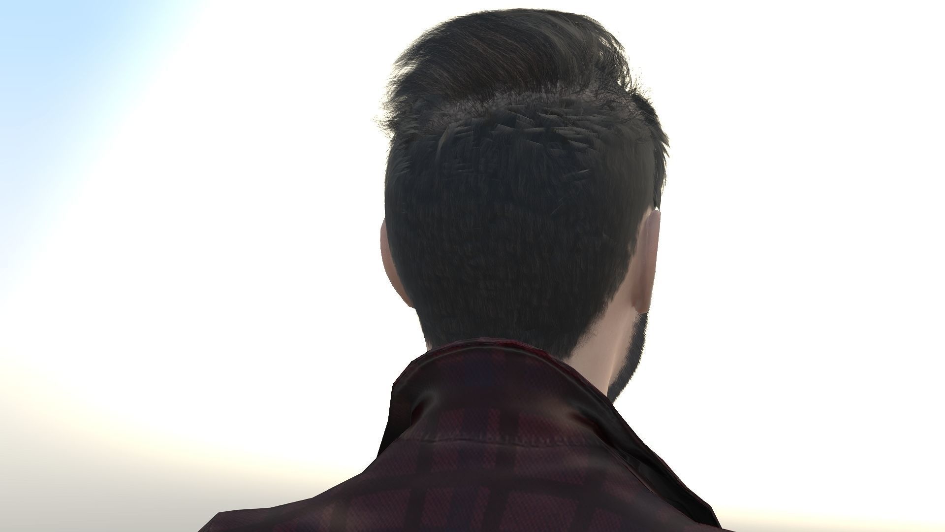 Ryan Reynolds  Low-poly 3D model_13