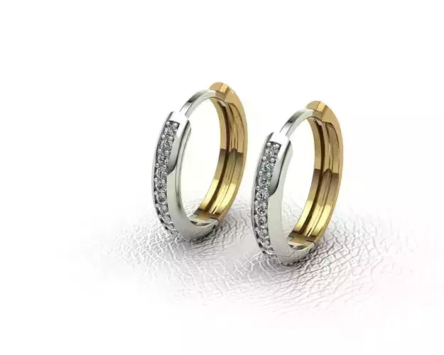 earrings with stones