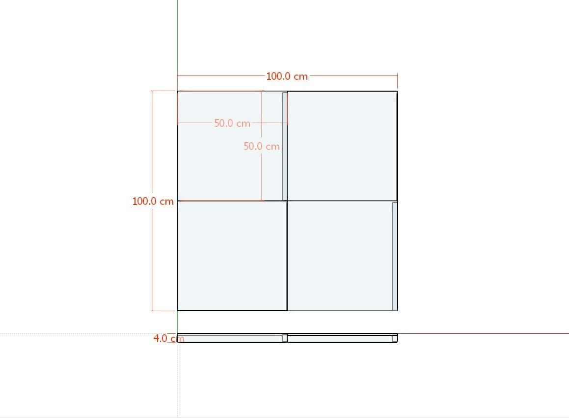 Wall decorative light 3d panel Free 3D model_19