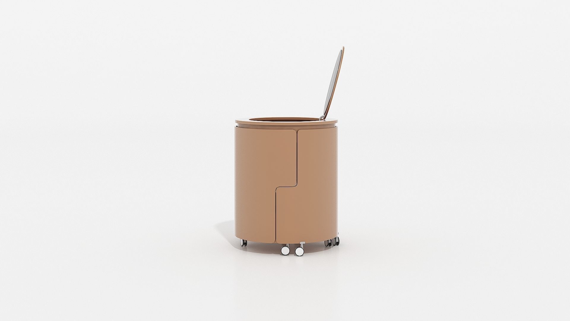 Vanity Set Low-poly 3D model_3