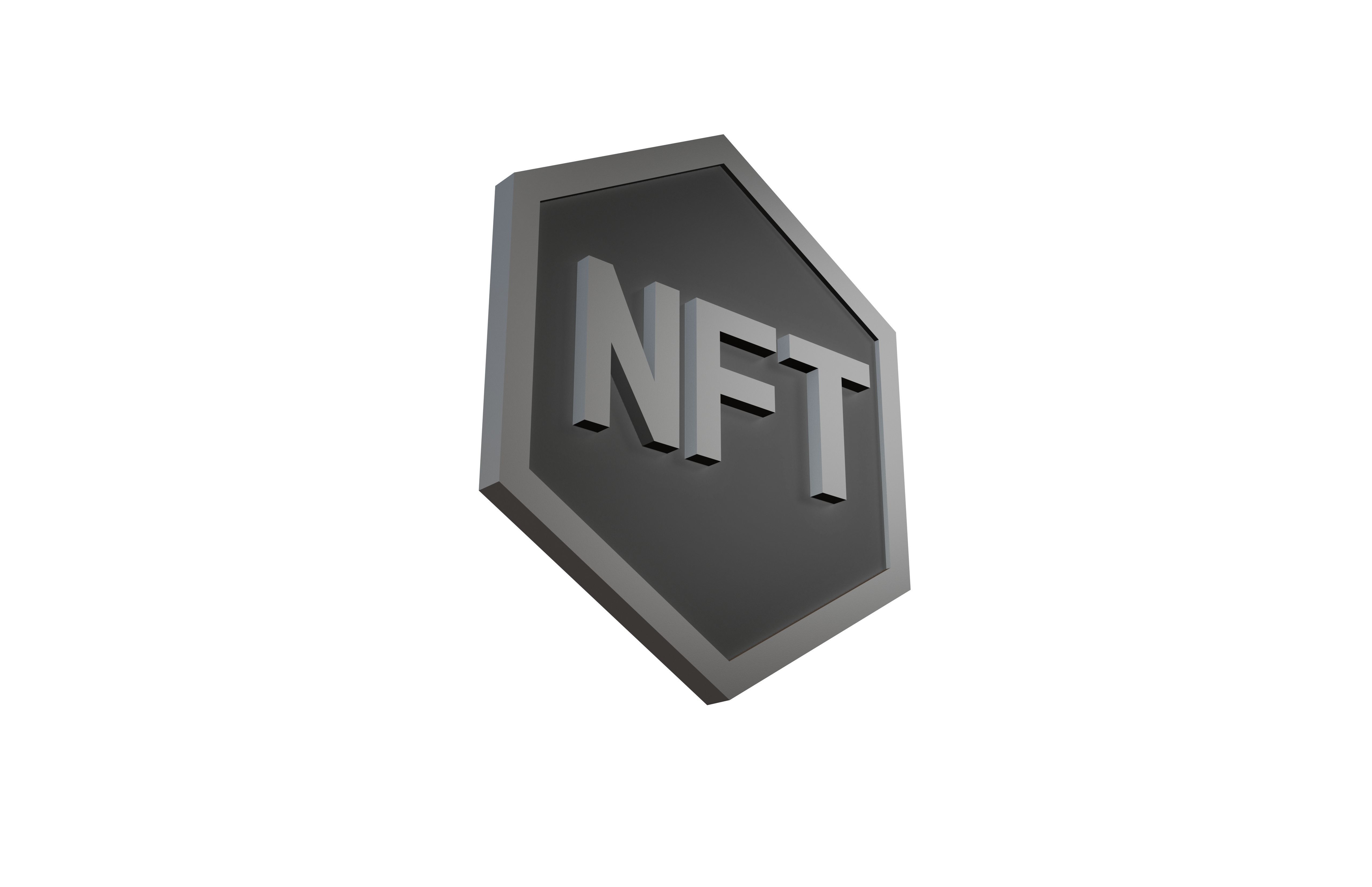 NFT Icon v3 004 Low-poly 3D model_3