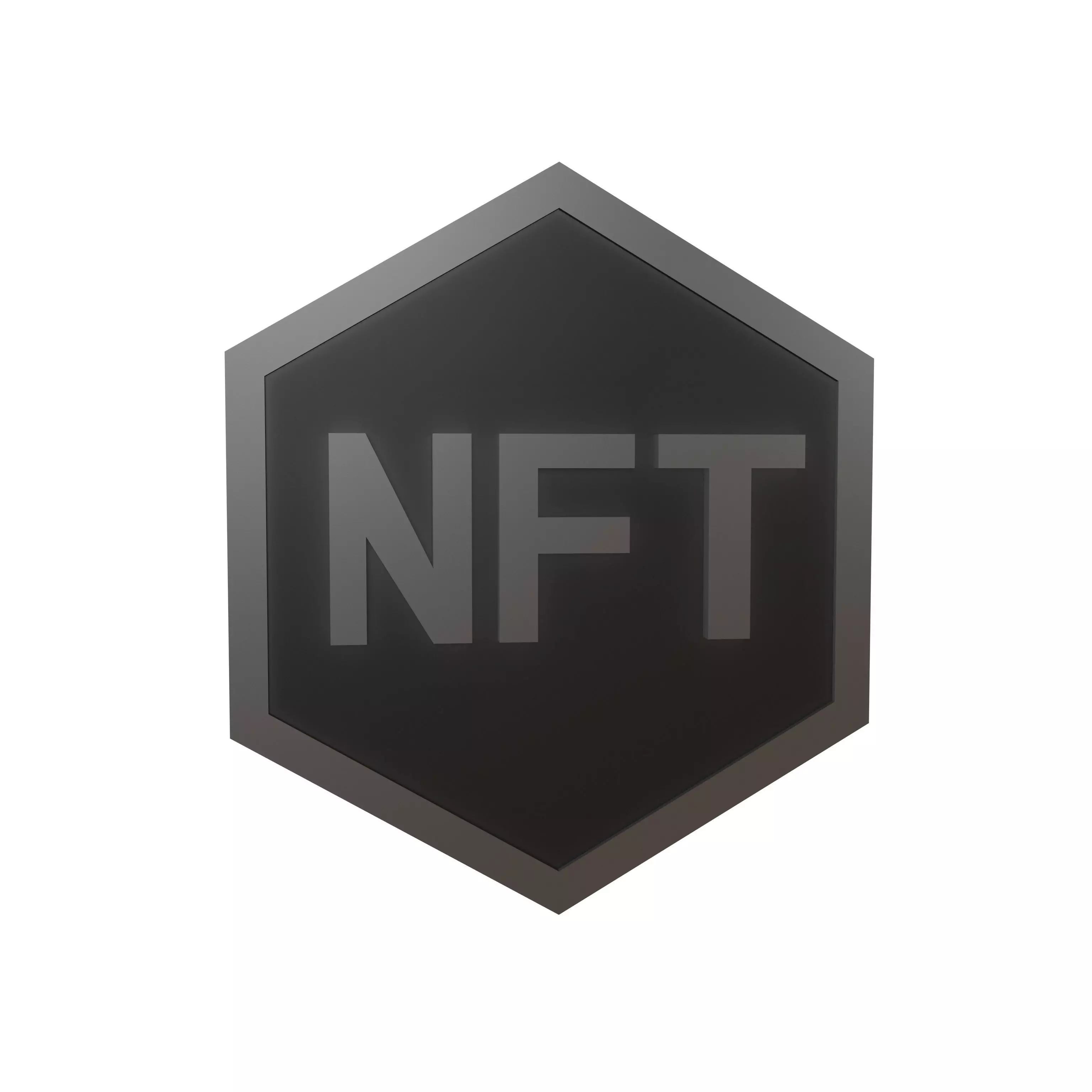 NFT Icon v3 004 Low-poly 3D model_0