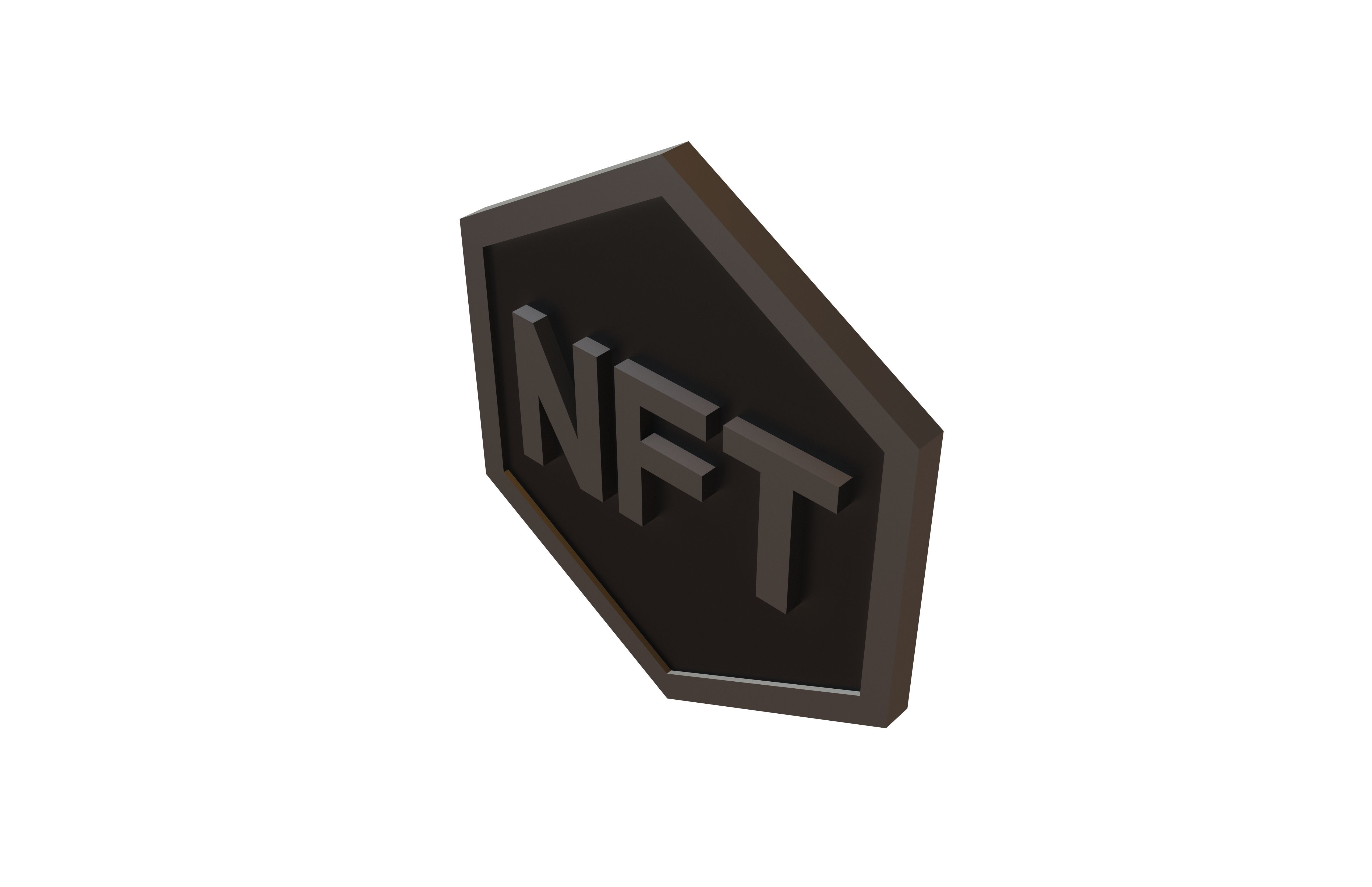 NFT Icon v3 004 Low-poly 3D model_2