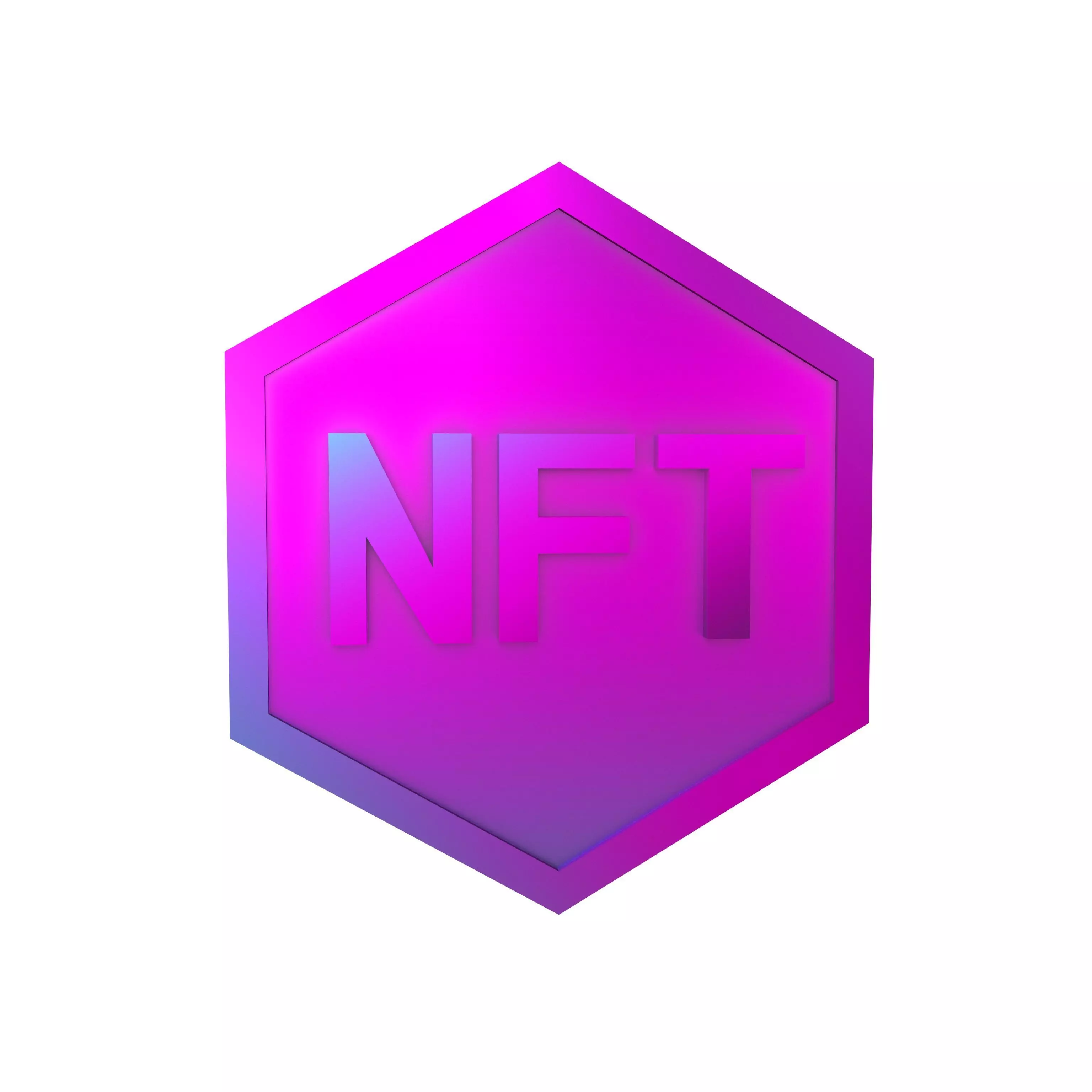 NFT Icon v3 006 Low-poly 3D model_0