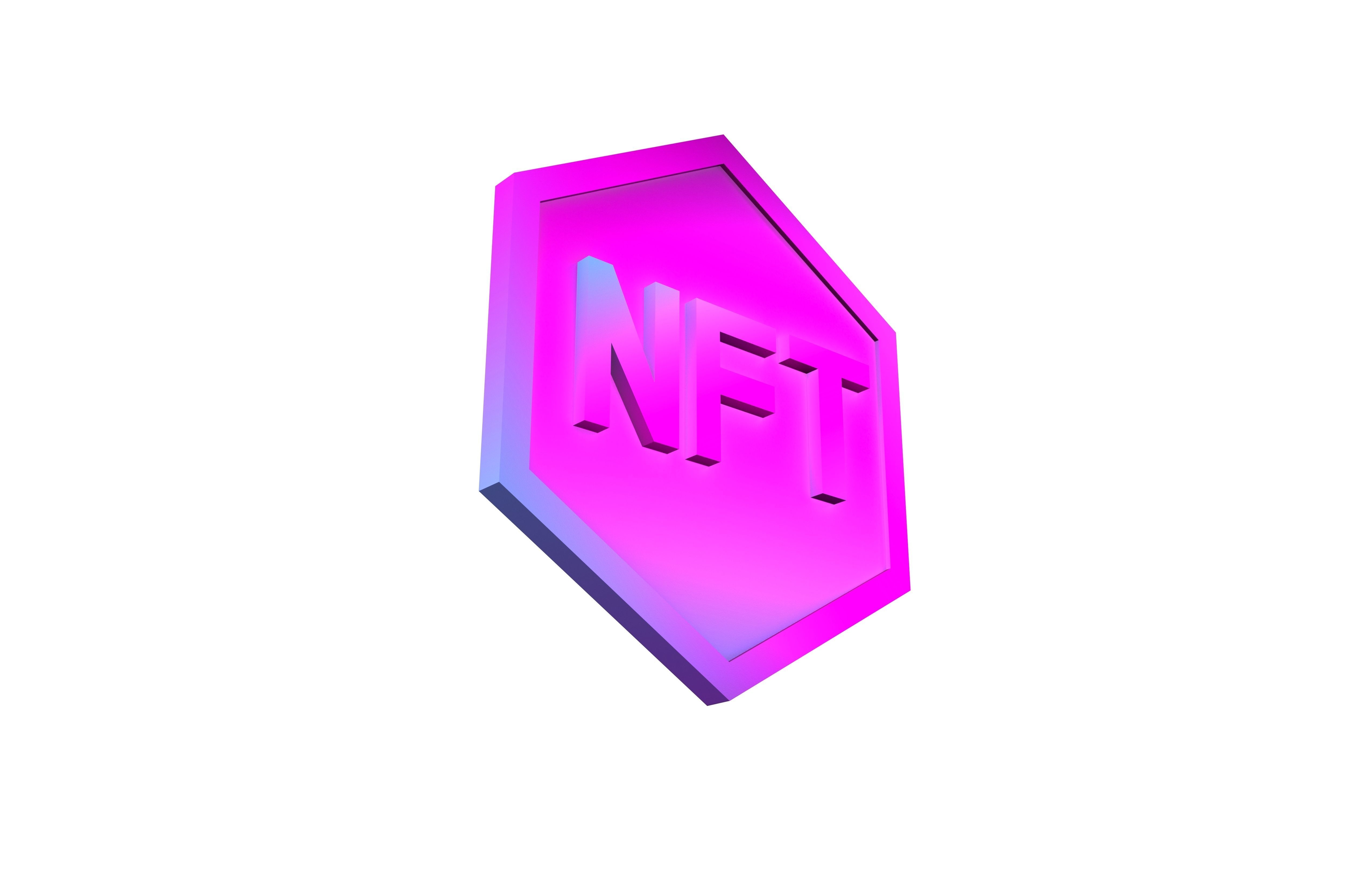 NFT Icon v3 006 Low-poly 3D model_3