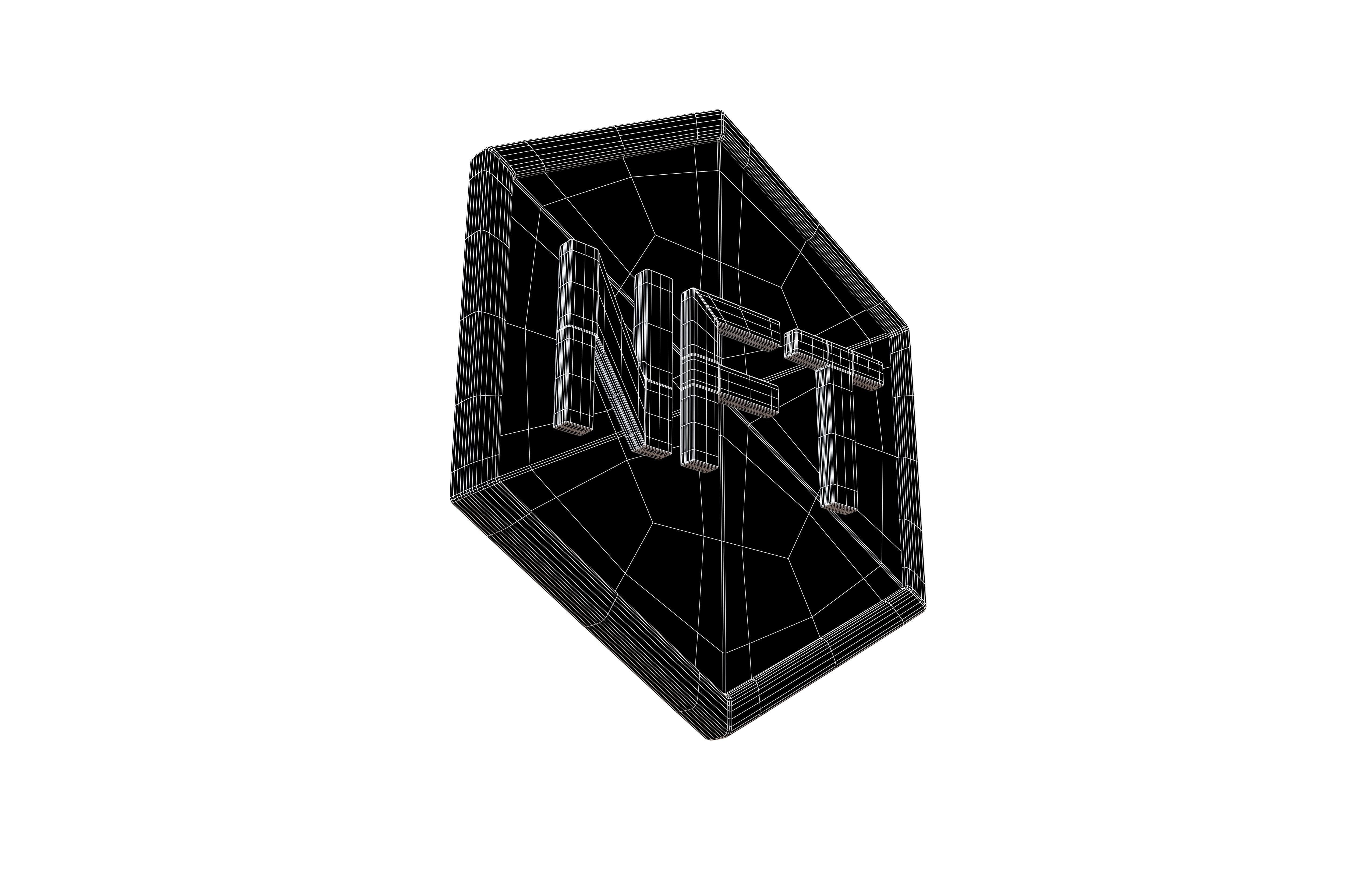 NFT Icon v4 006 Low-poly 3D model_7