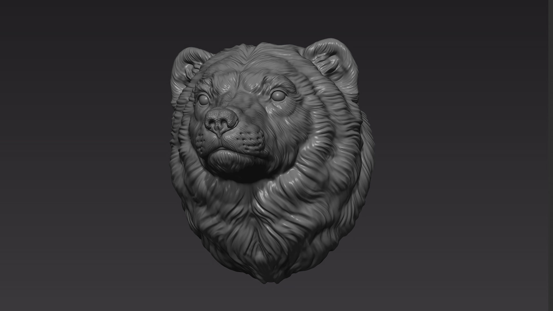 Wolverine head 3D print model_10