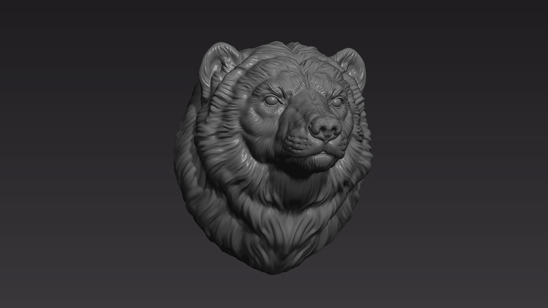 Wolverine head 3D print model_2