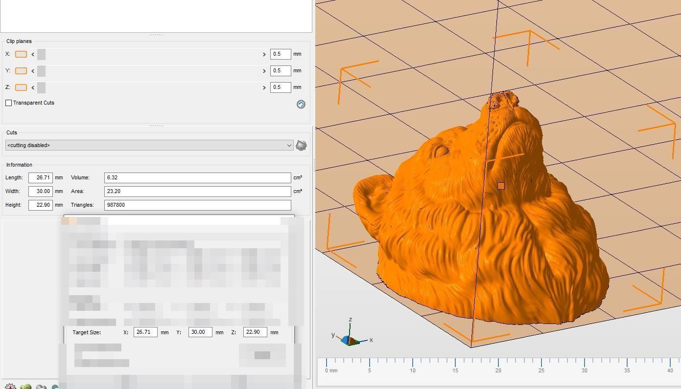 Wolverine head 3D print model_18