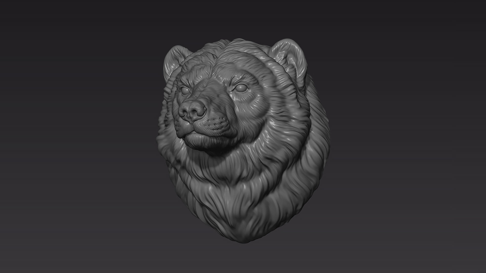 Wolverine head 3D print model_3