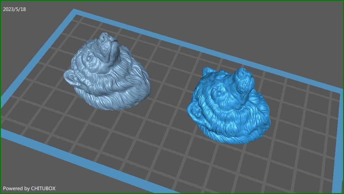 Wolverine head 3D print model_19