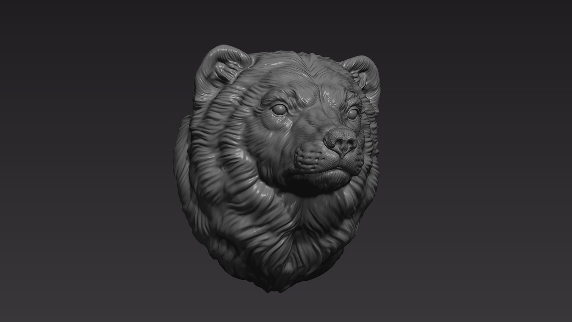 Wolverine head 3D print model_11