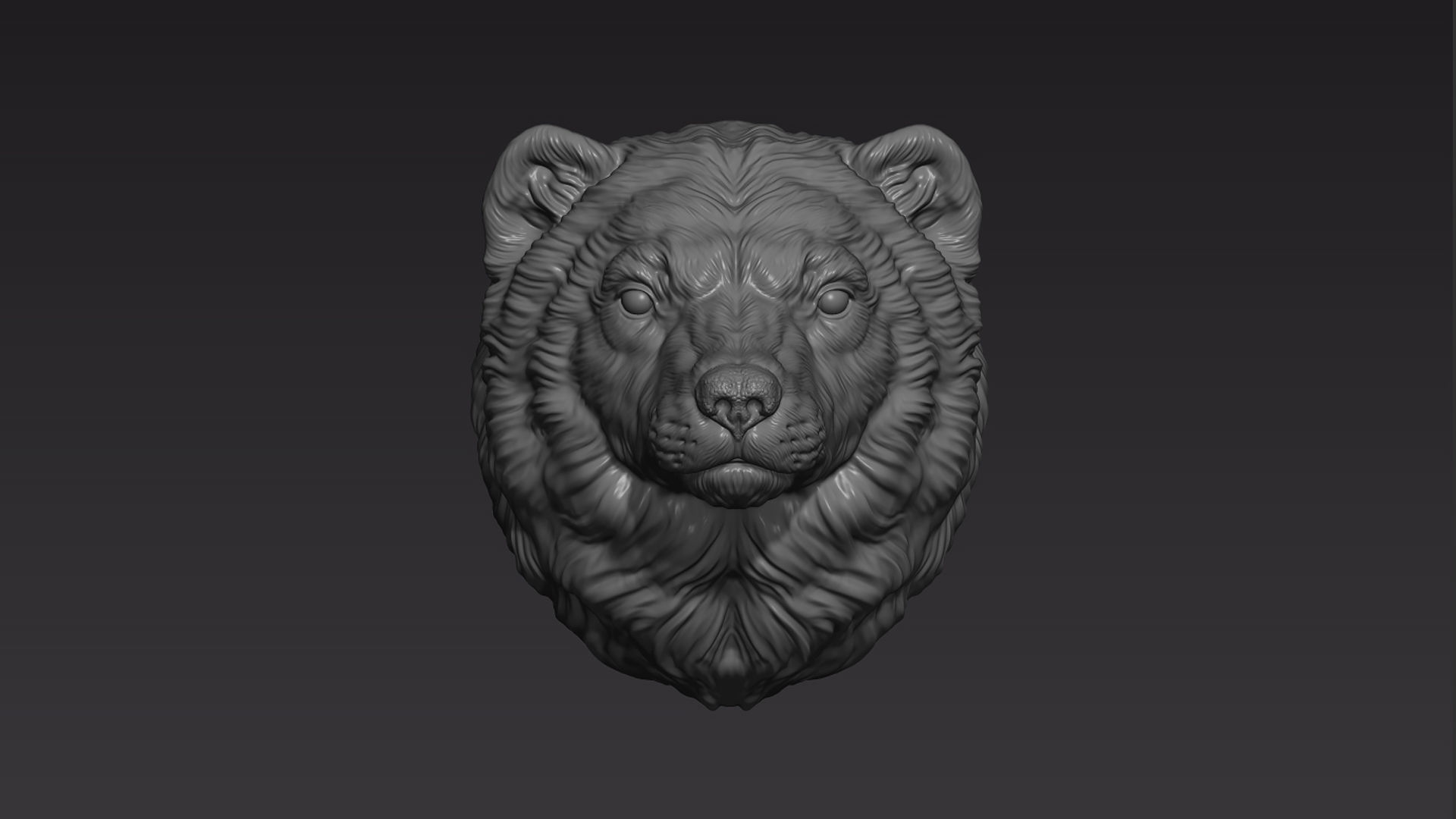 Wolverine head 3D print model_9