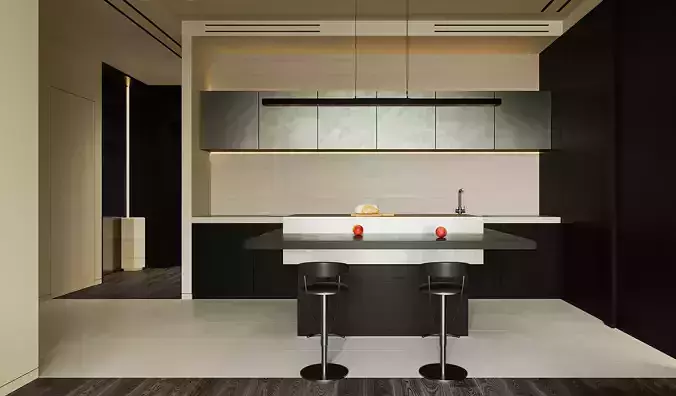 Modern Apartment Design 3d model 3D model