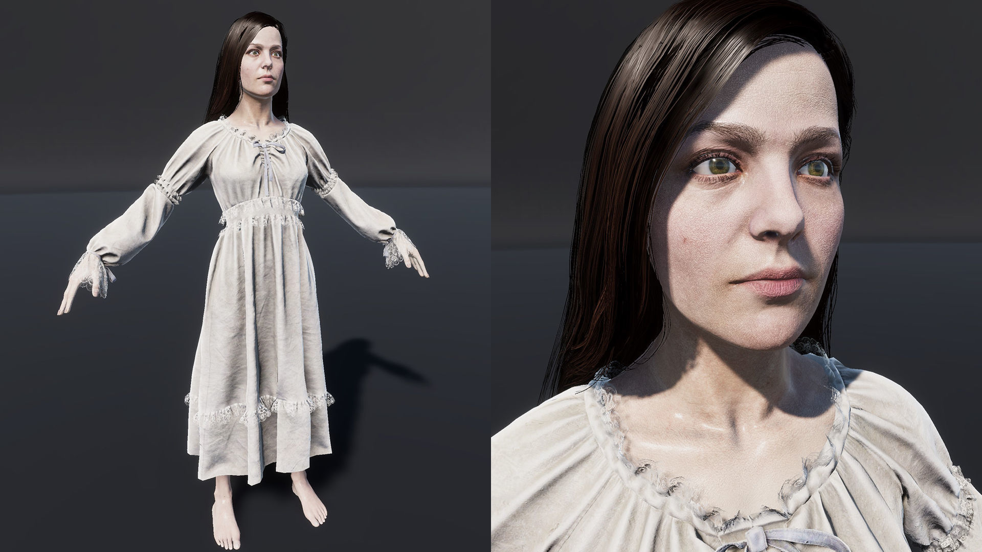 Banshee Low-poly 3D model_20