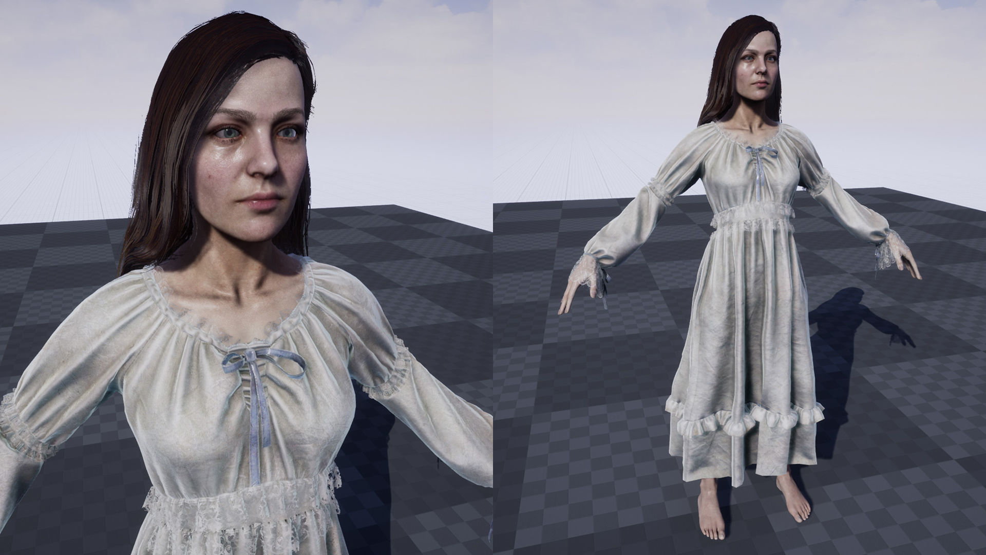 Banshee Low-poly 3D model_16