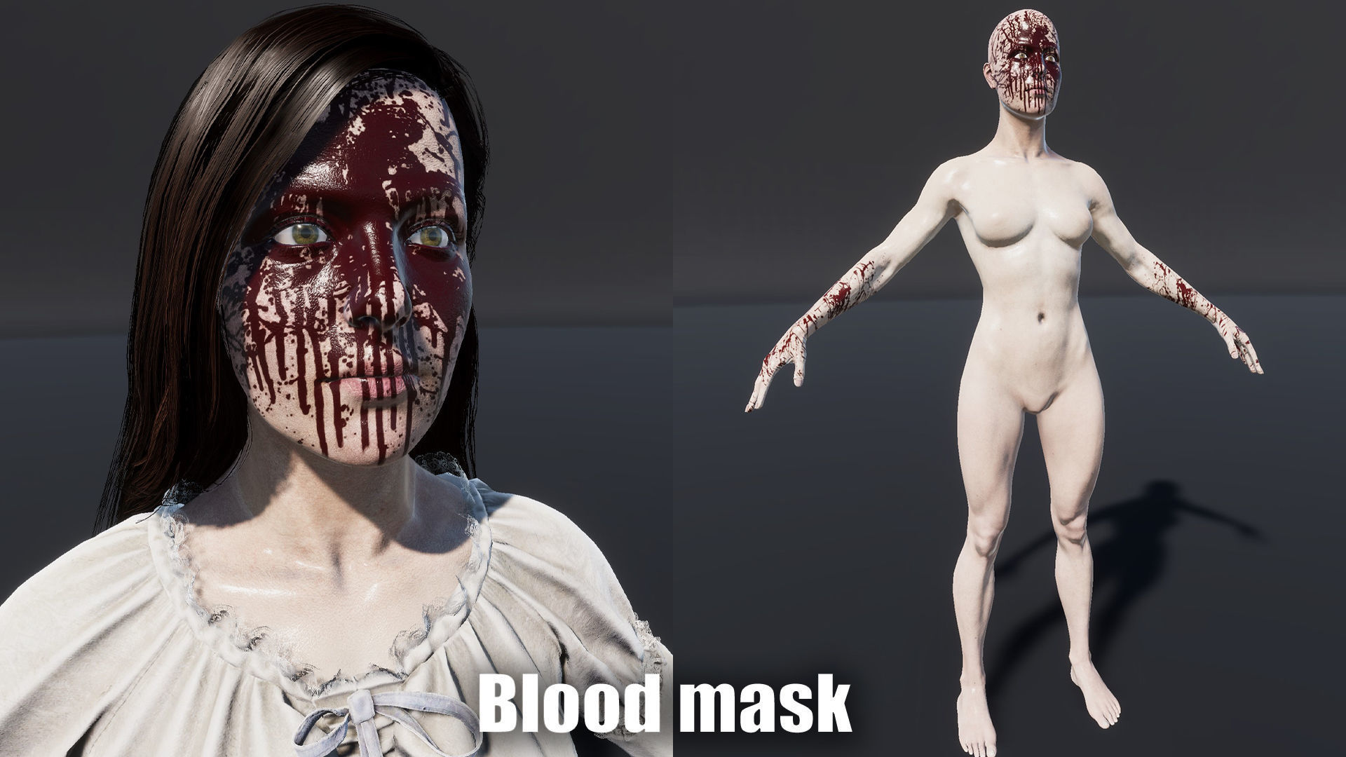 Banshee Low-poly 3D model_23