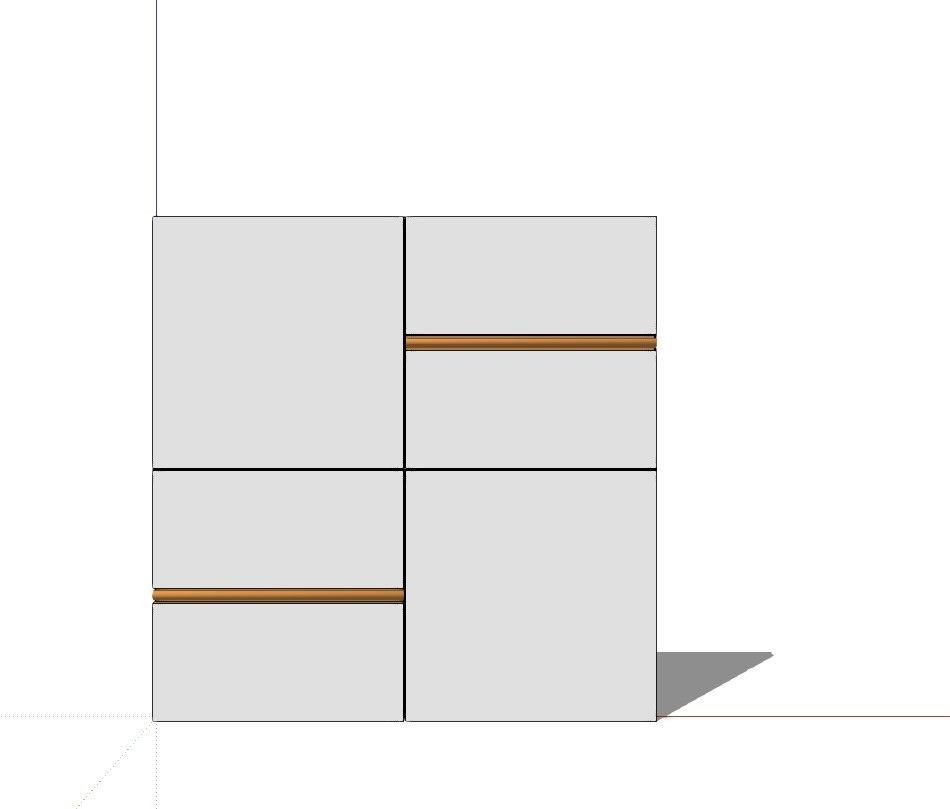 Wall decorative light 3d panel Free 3D model_9