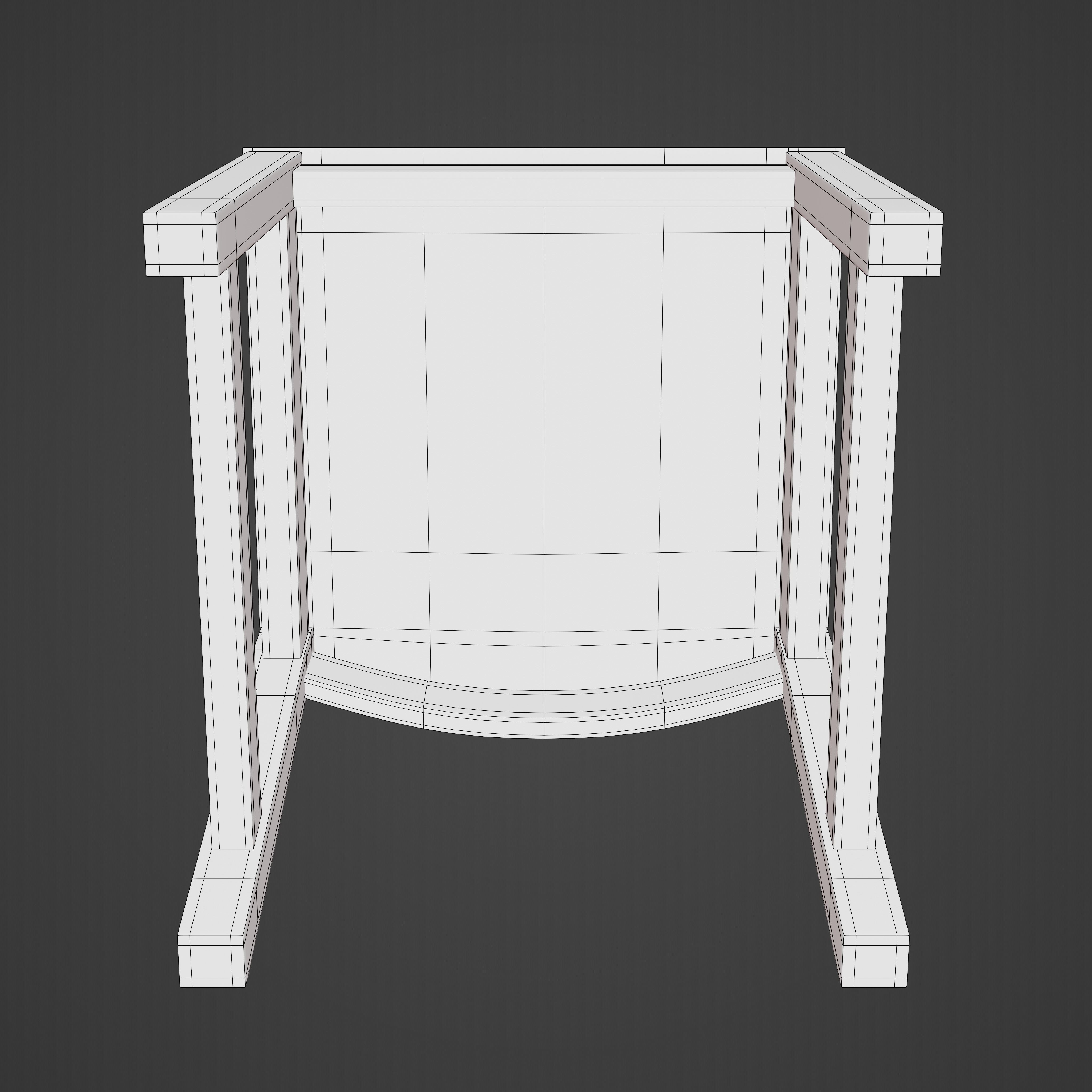 Dining Chair 3D model_28