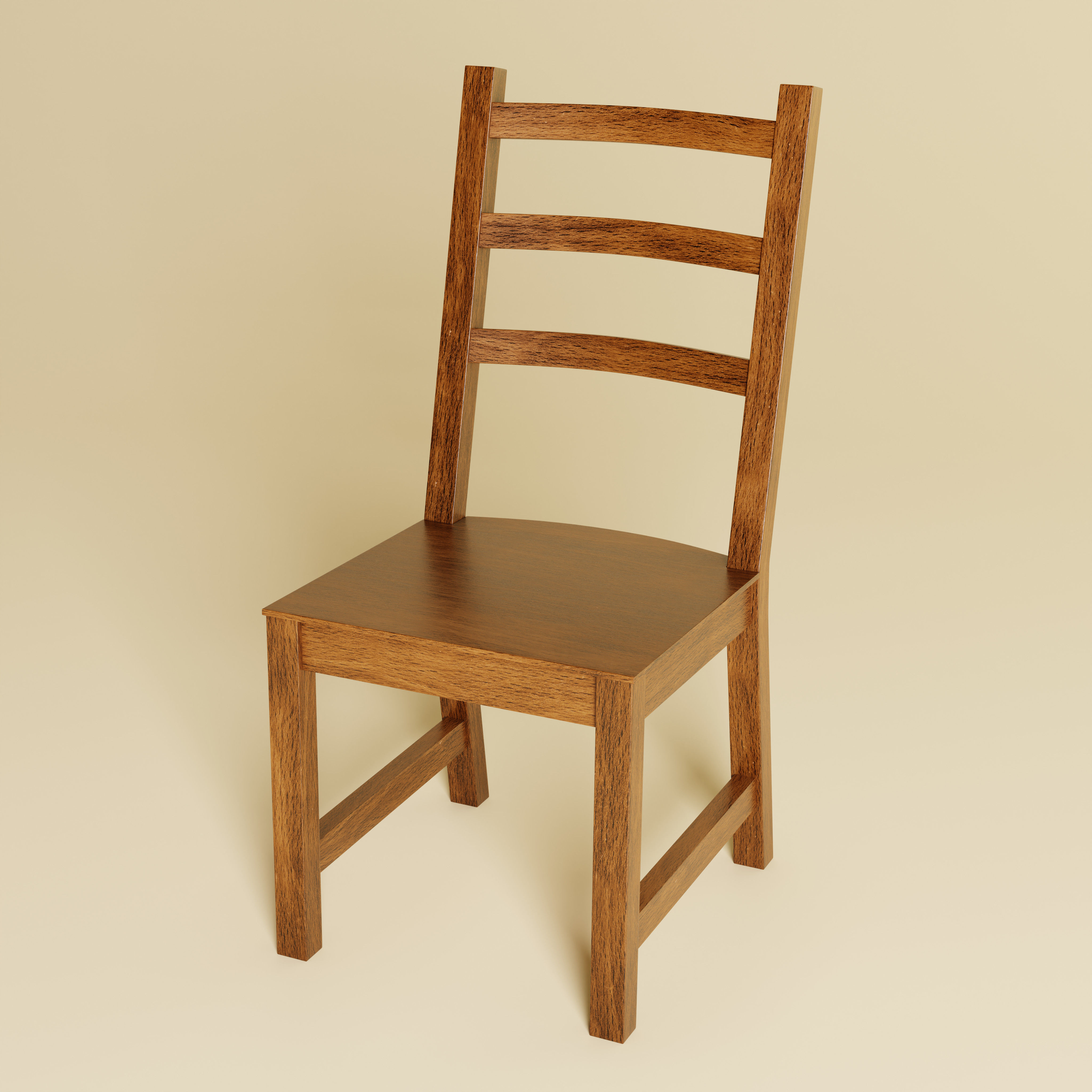 Dining Chair 3D model_8