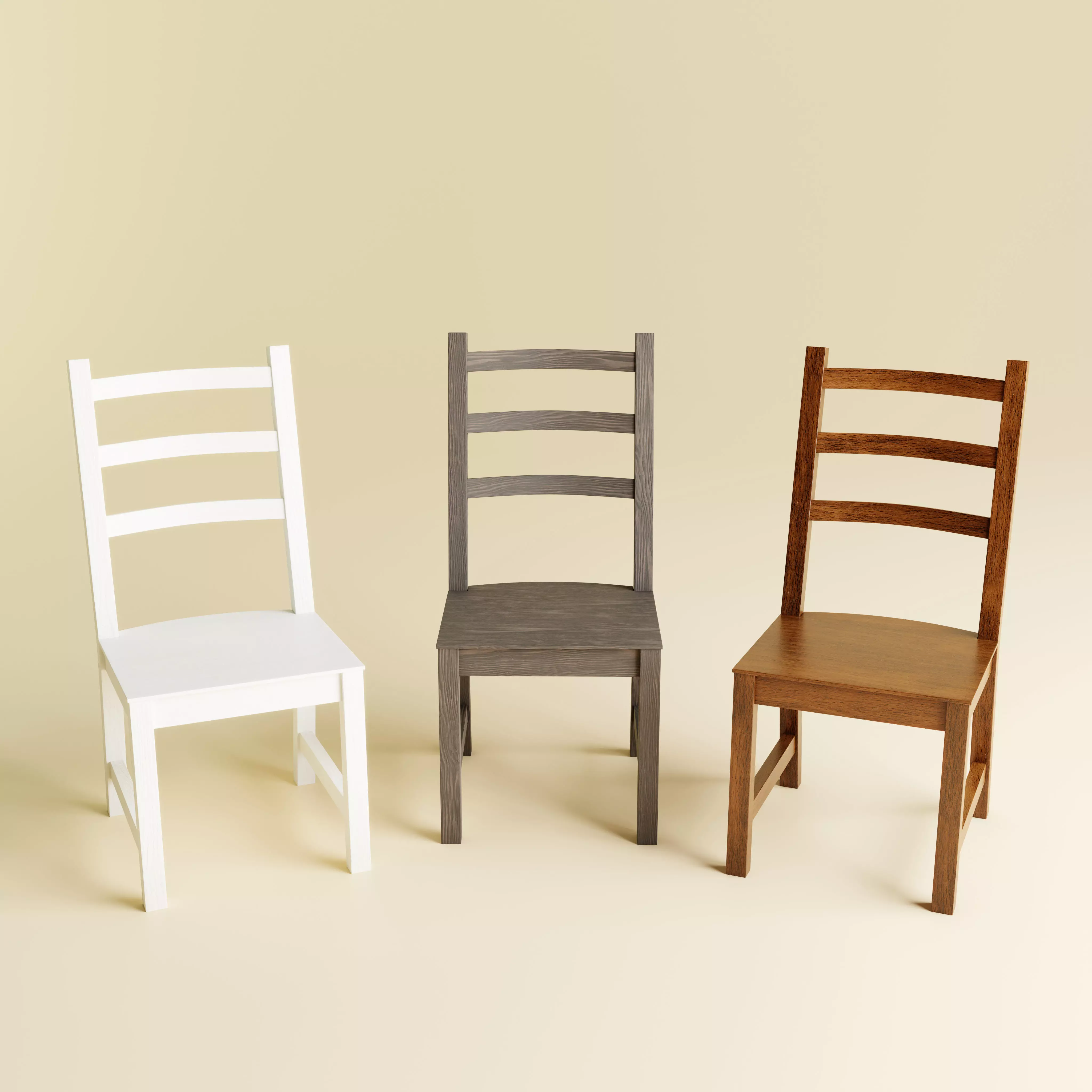 Dining Chair 3D model_0