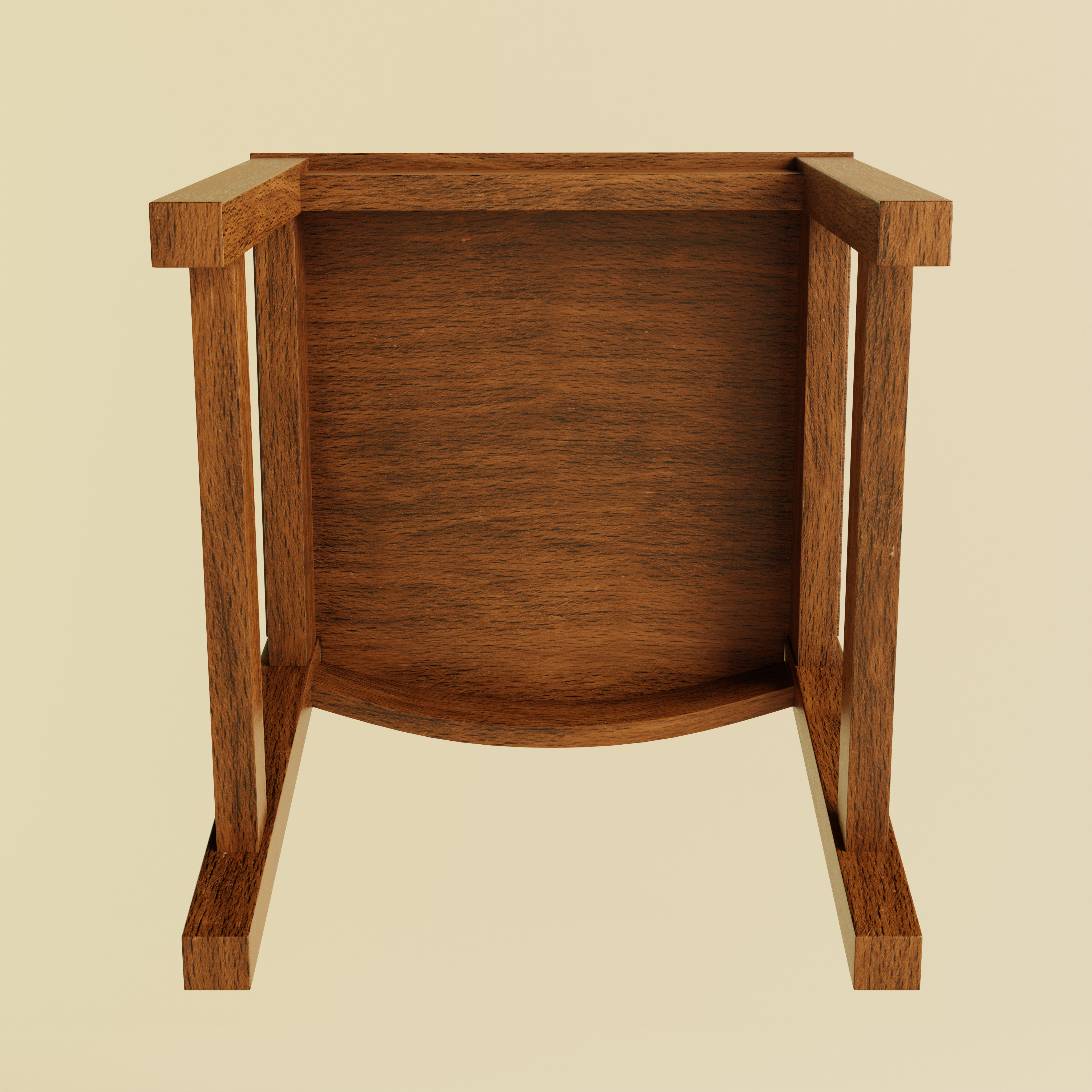 Dining Chair 3D model_14