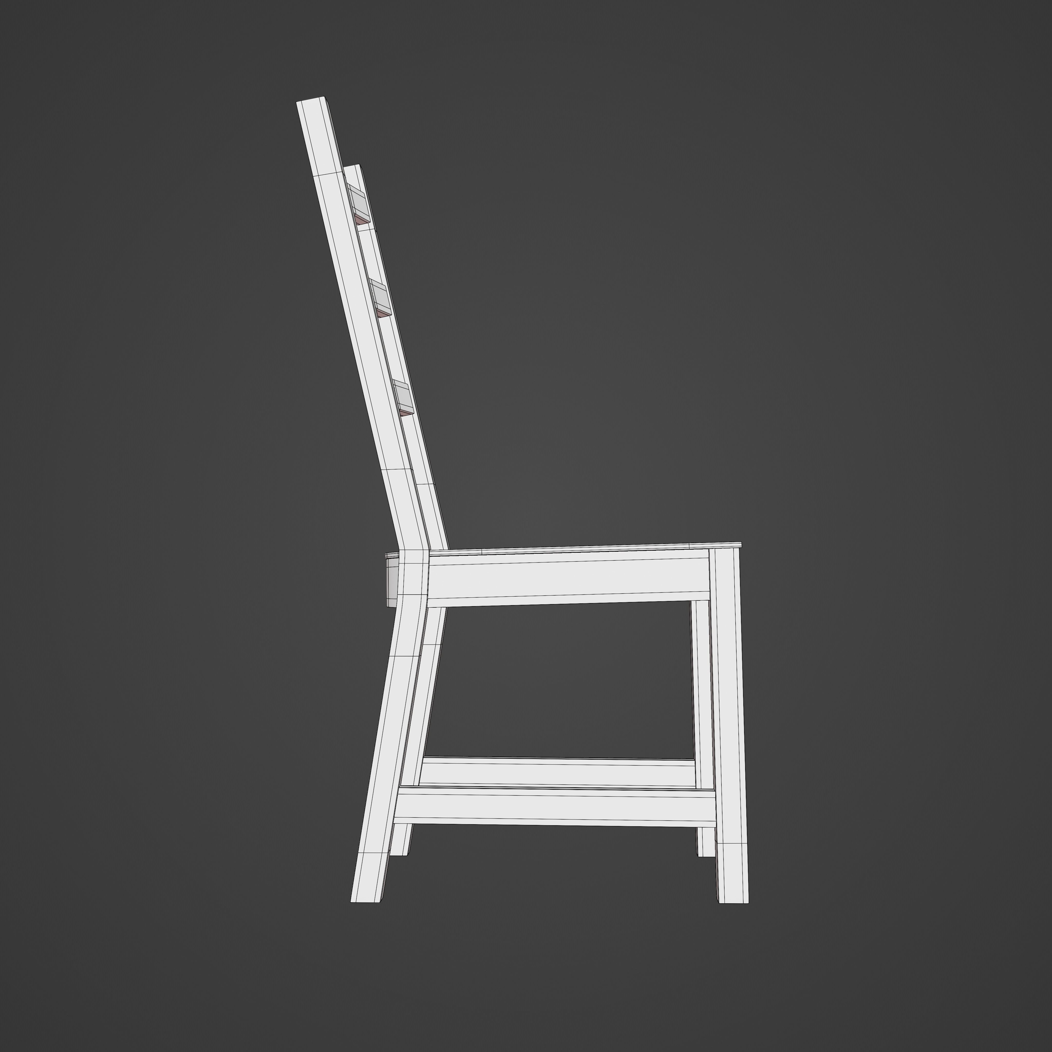 Dining Chair 3D model_27