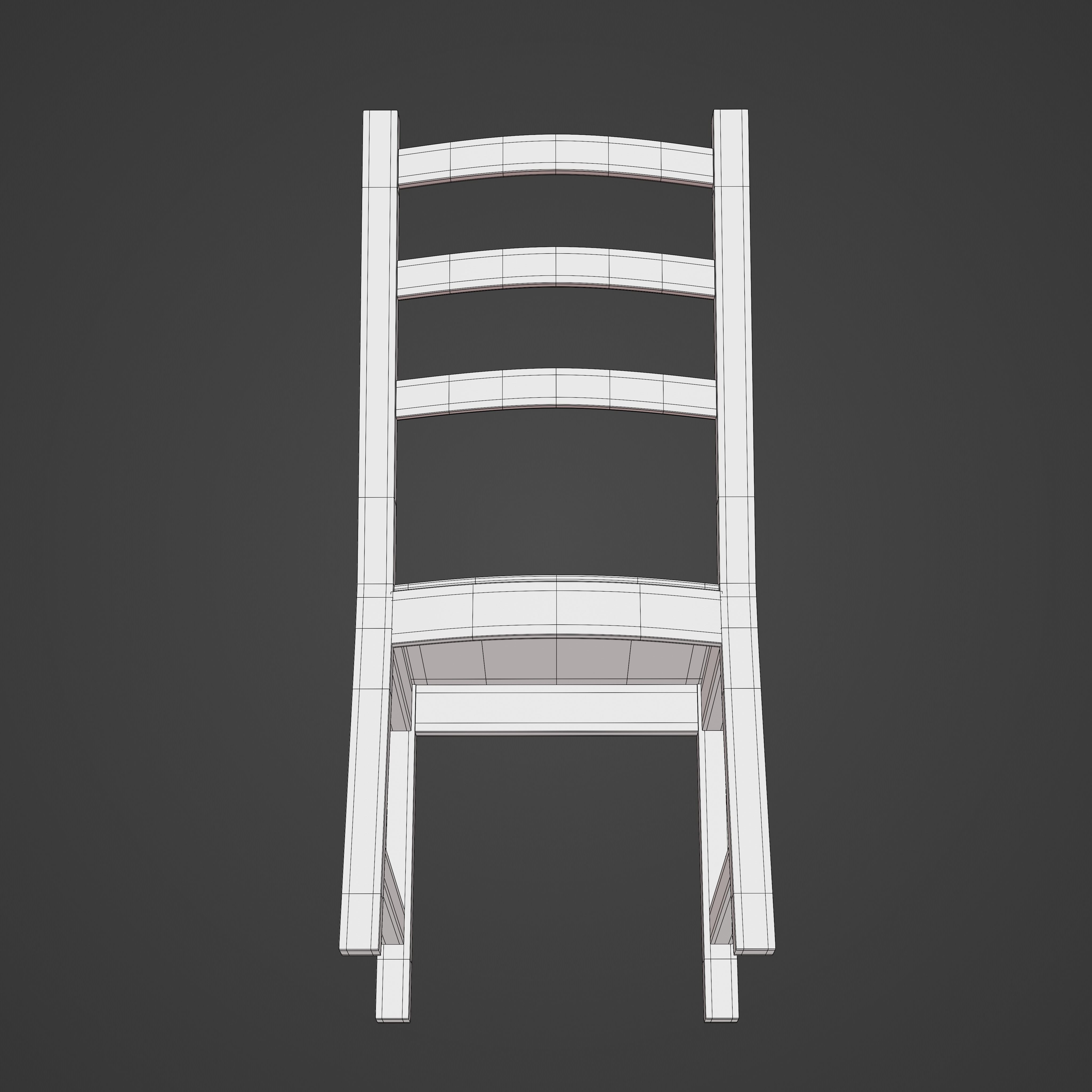 Dining Chair 3D model_26
