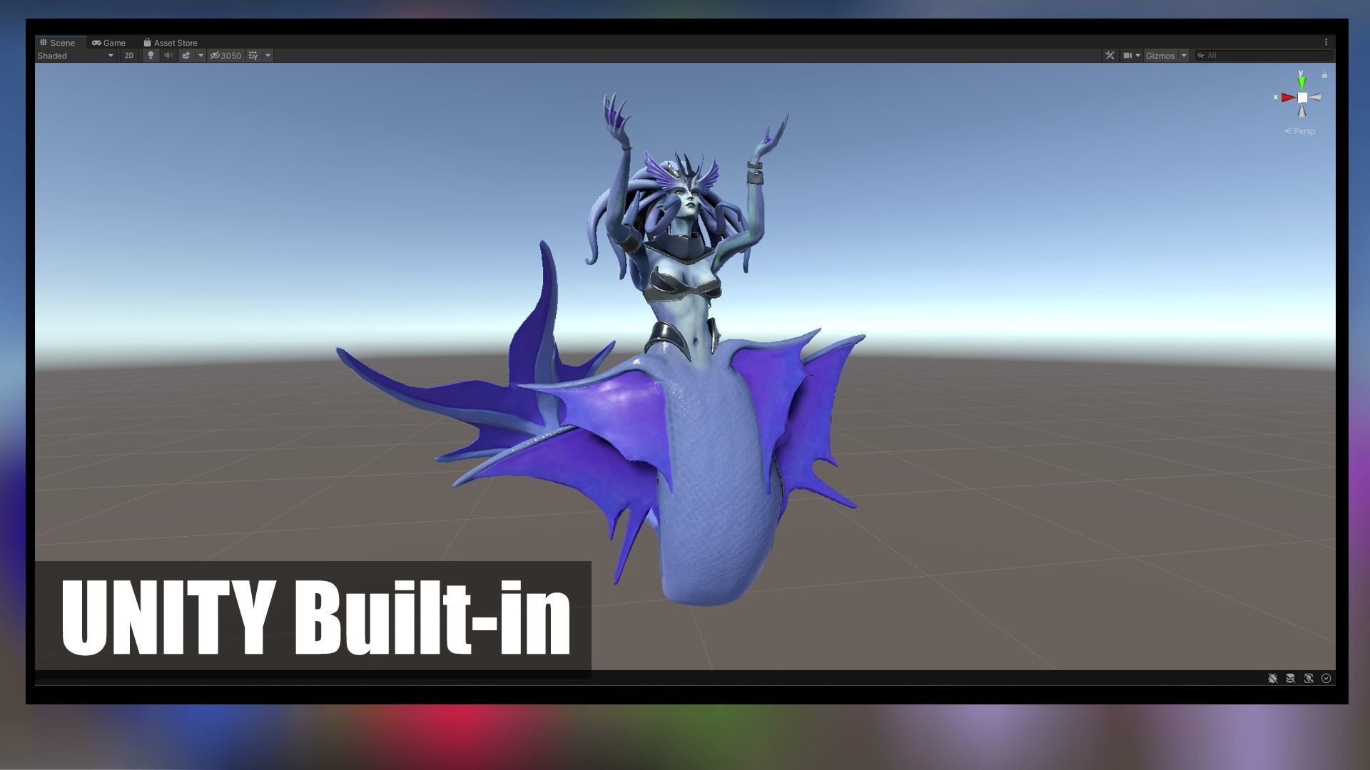 Siren Low-poly 3D model_18