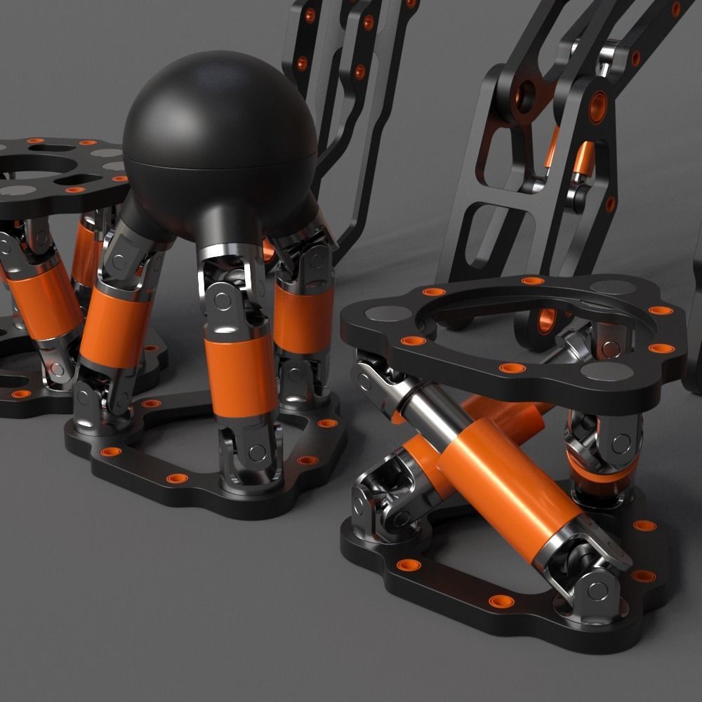 MACHINED MECHA DETAILS KIT-BASH 3D model_8