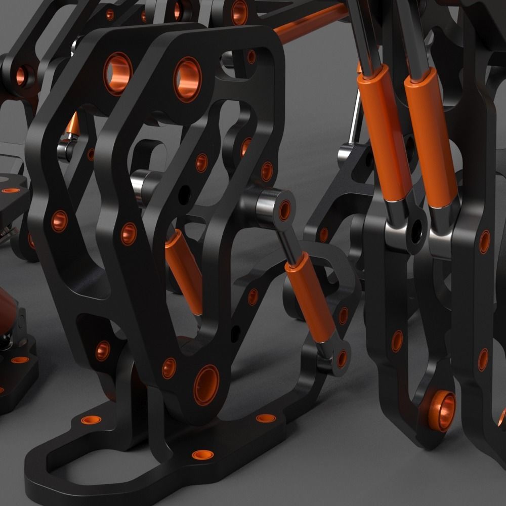 MACHINED MECHA DETAILS KIT-BASH 3D model_6