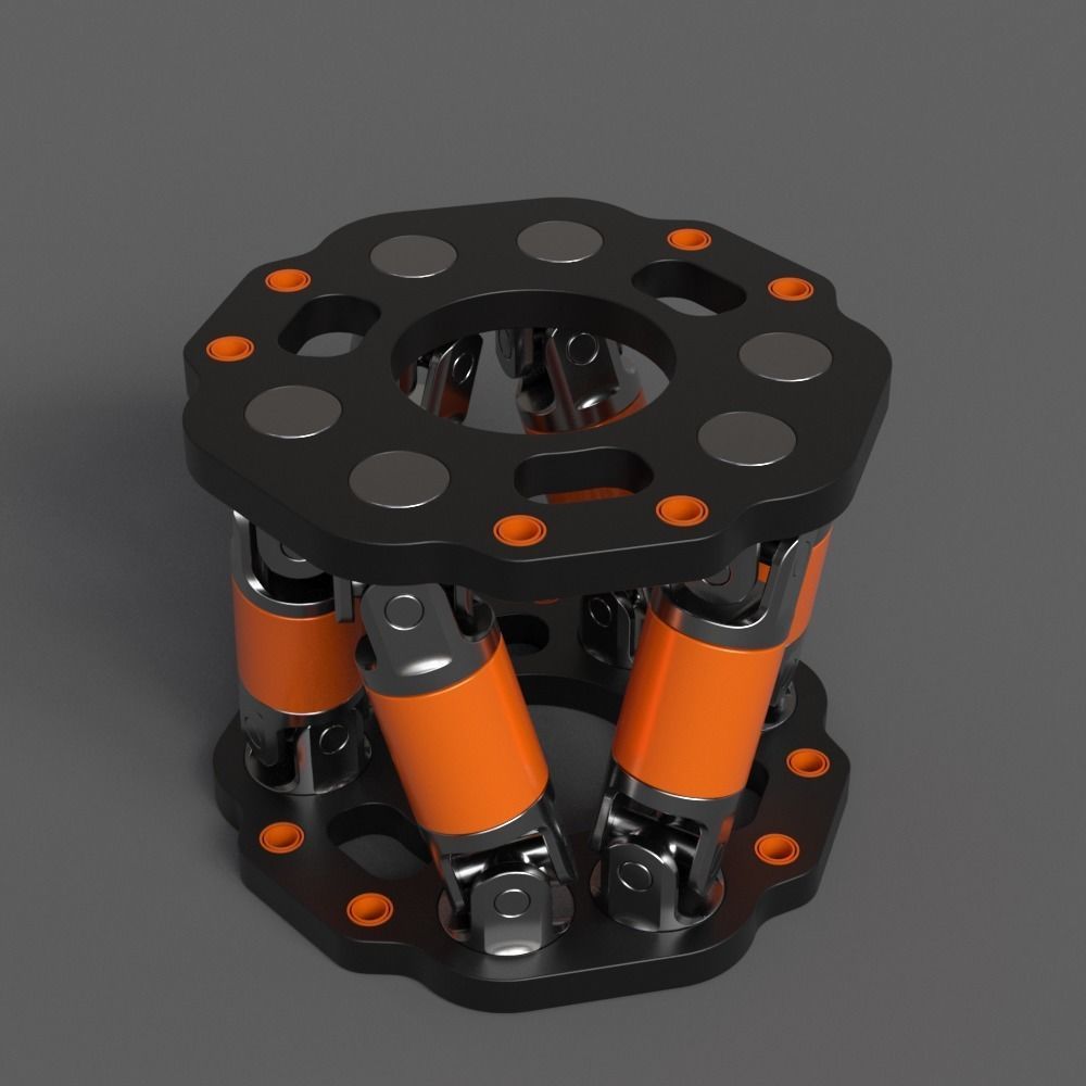 MACHINED MECHA DETAILS KIT-BASH 3D model_10