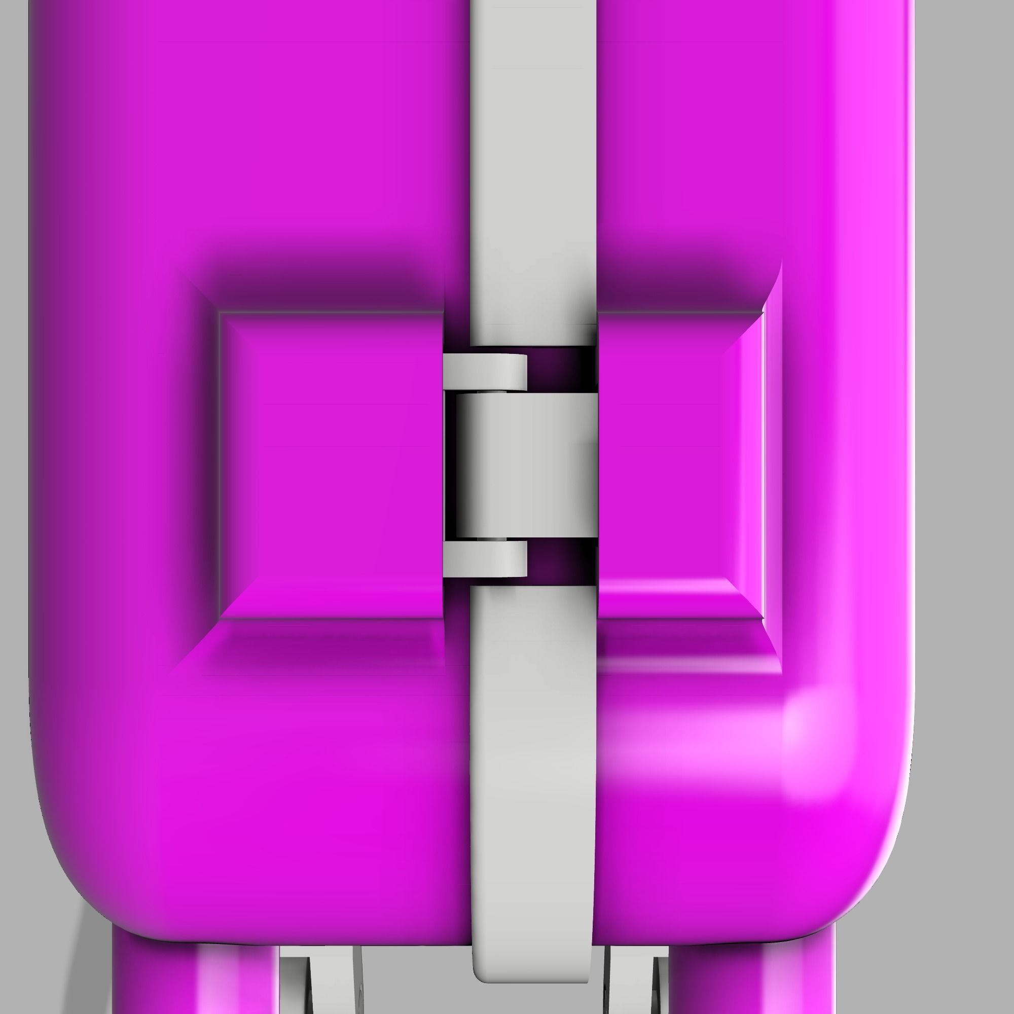 Barbie Suitcase Trolley Spinner Suitcase Rolling  STL File 3D print model_9