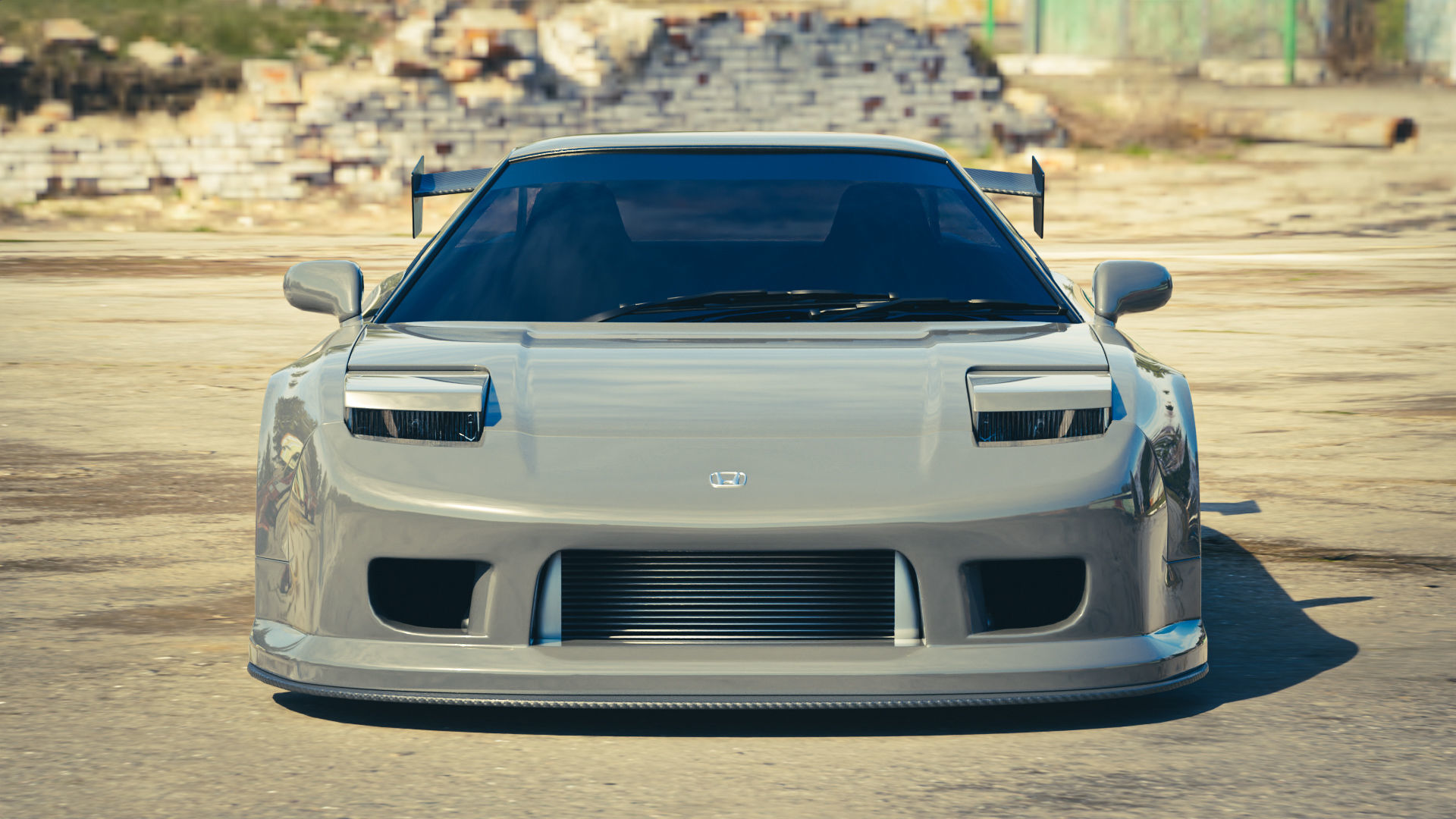 Honda NSX Custom 3D model_6