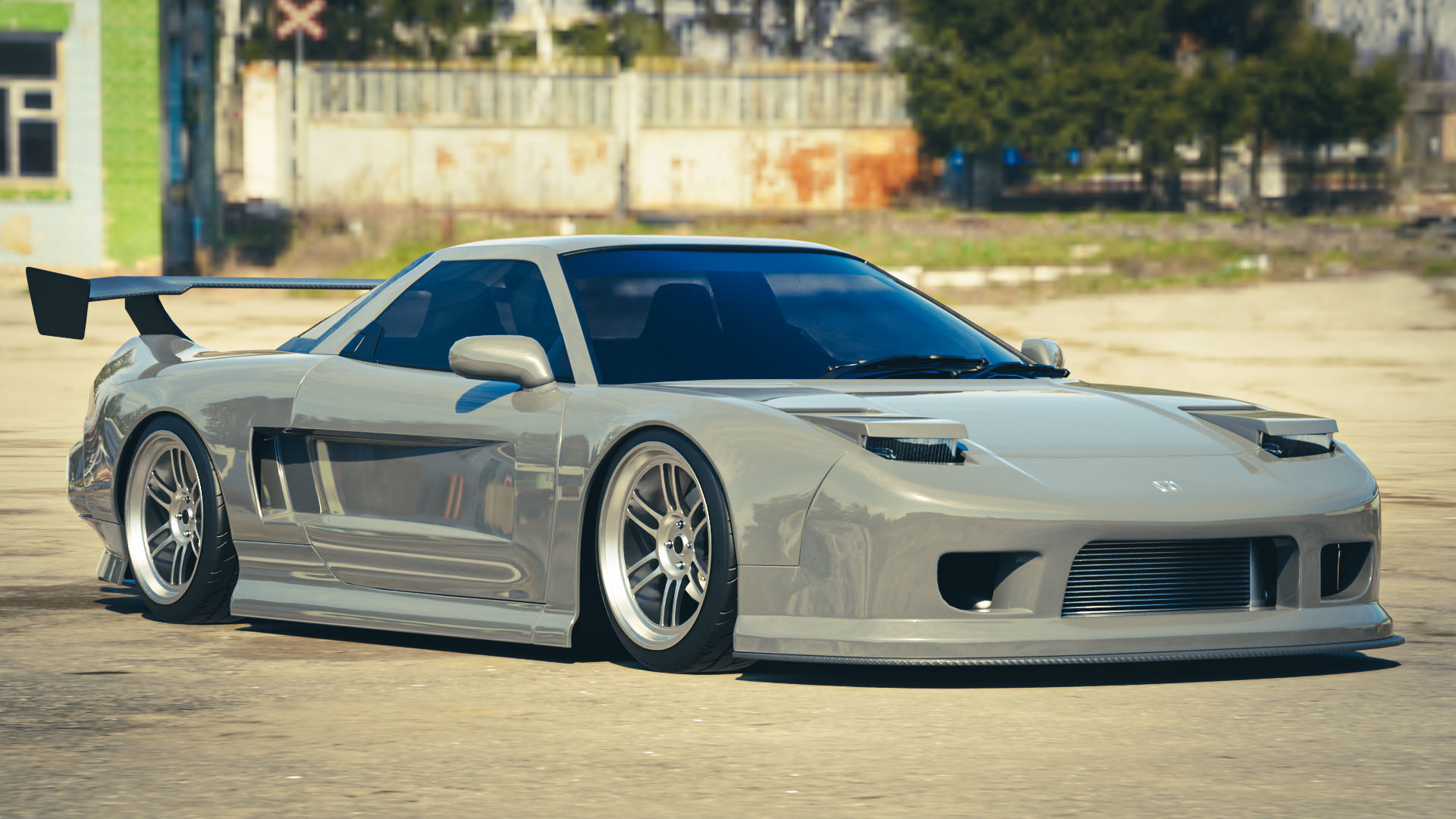 Honda NSX Custom 3D model_4