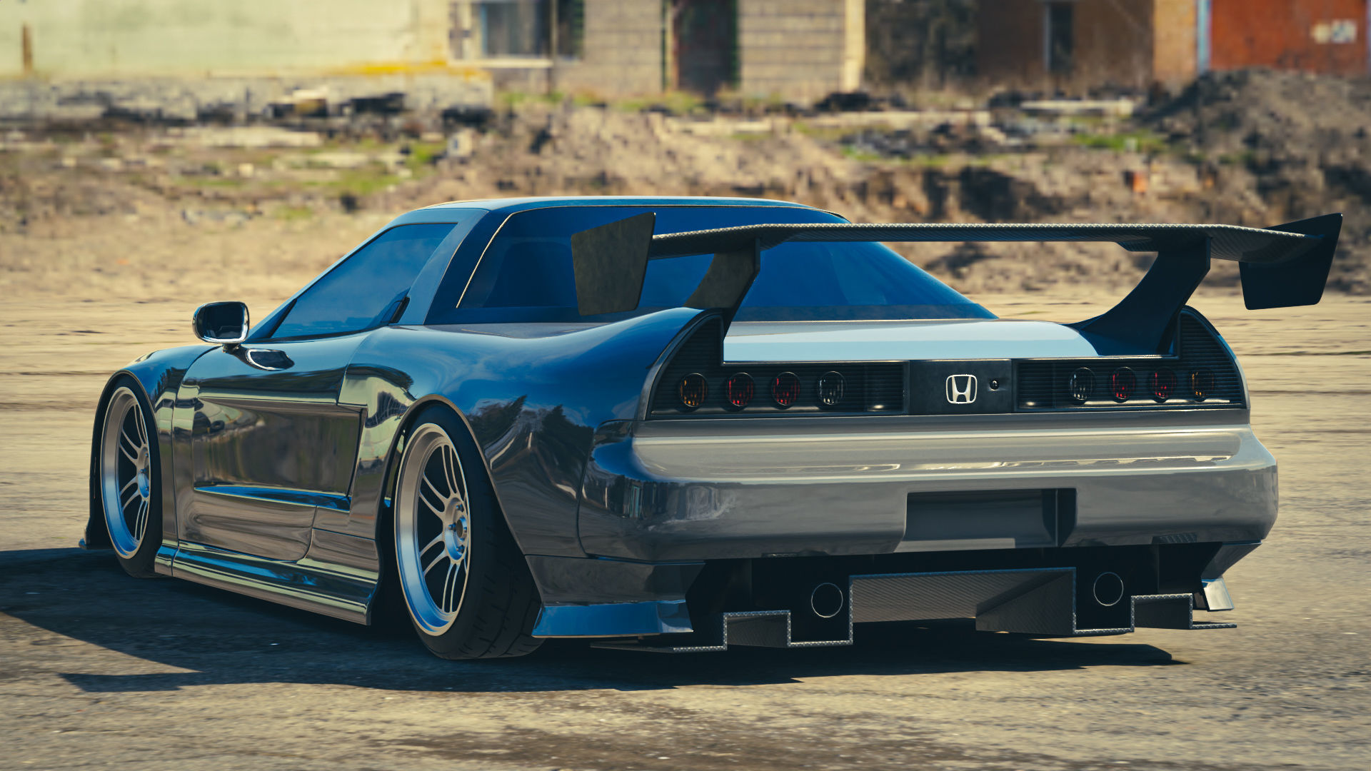 Honda NSX Custom 3D model_5